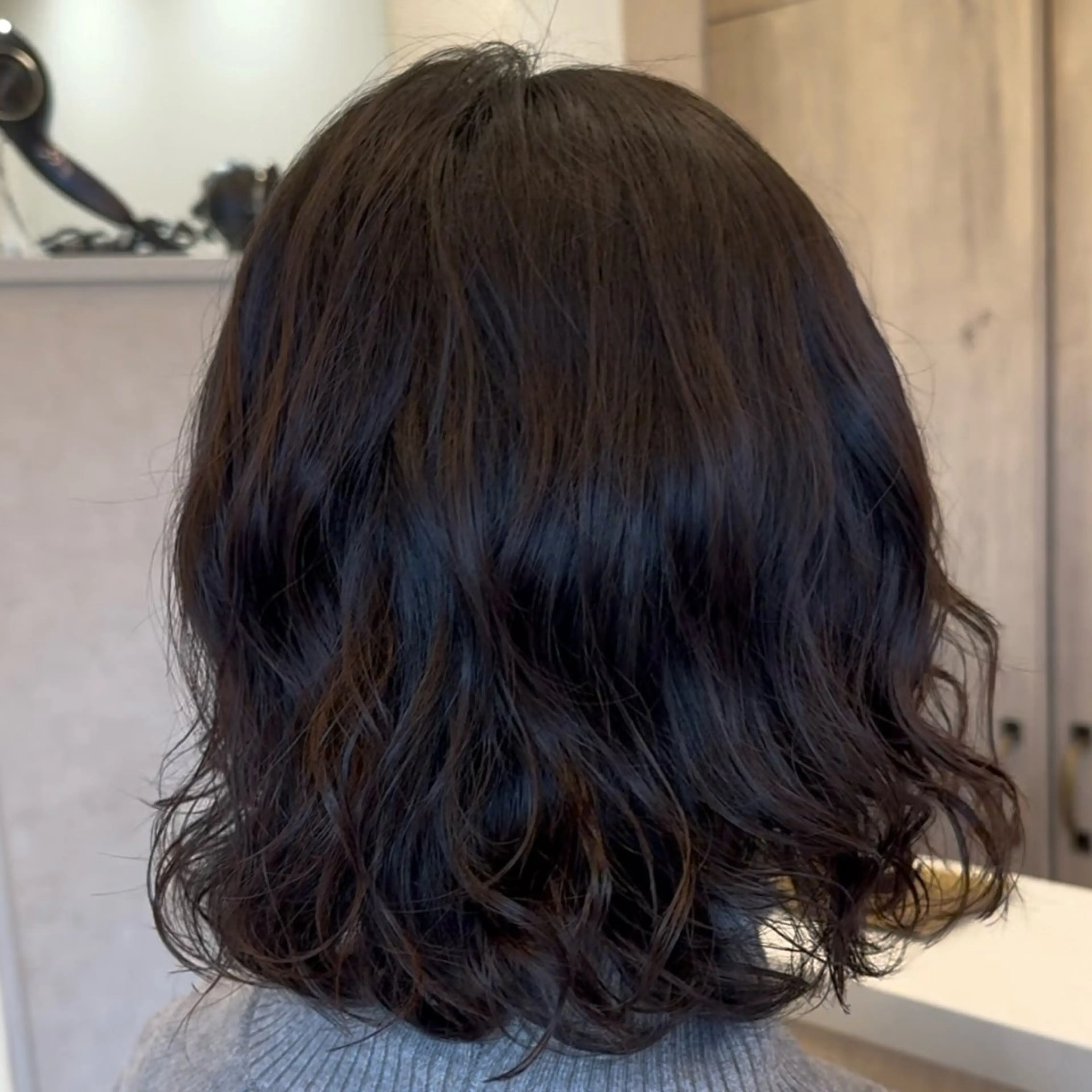 ショート パーマ カット パーマ 海老名で韓国風 HANA🎀のヘアスタイル