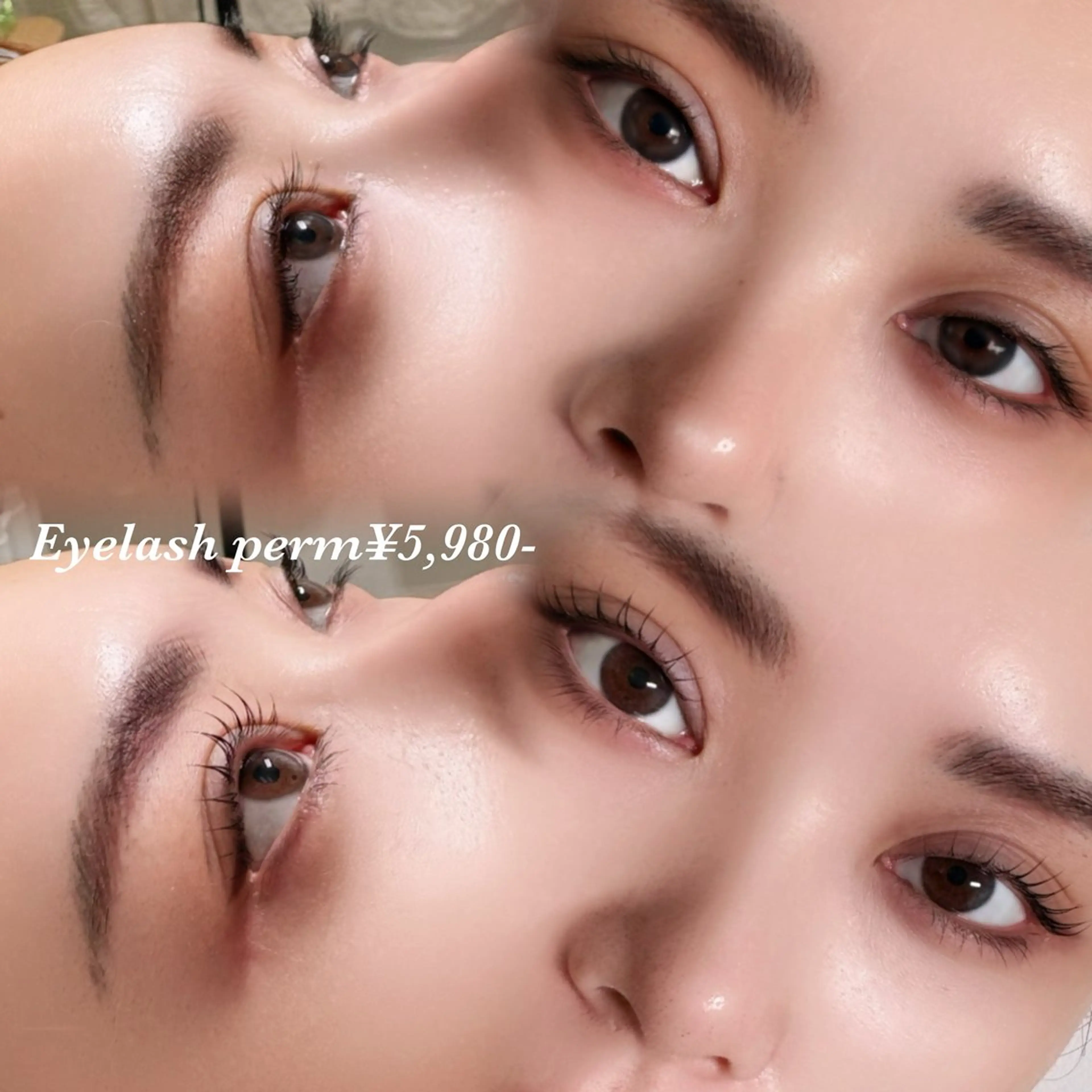 マツエク・マツパ 一重×まつ毛パーマ マツパ ENNE Lash&Blow by&ERA所属・ENNE💎 Rikaのマツエク・マツパデザイン