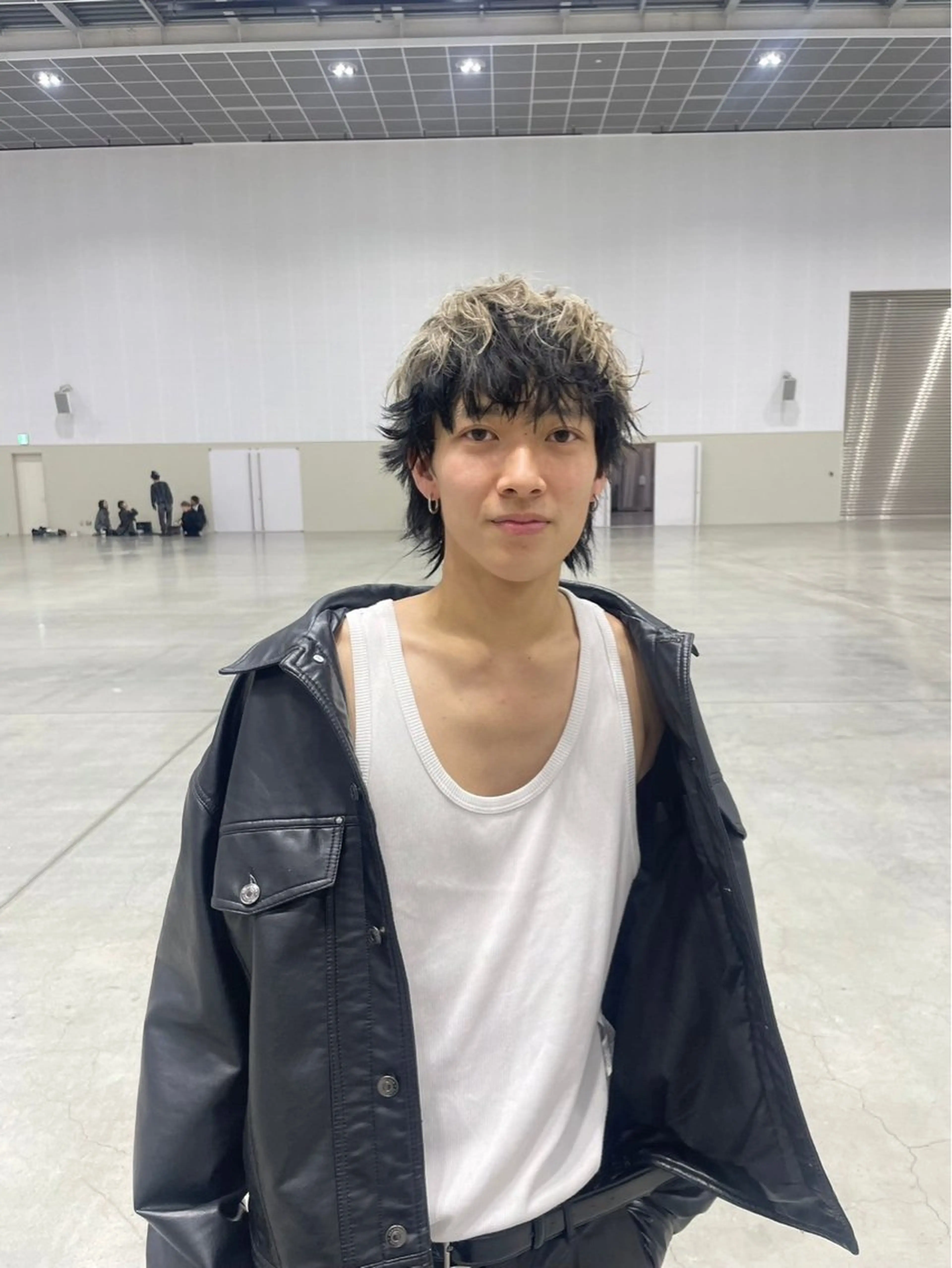 ショート カラー メンズ メンズブリーチ ブリーチ ヘアカラー Kobayashi ハイライト/ショートのヘアスタイル