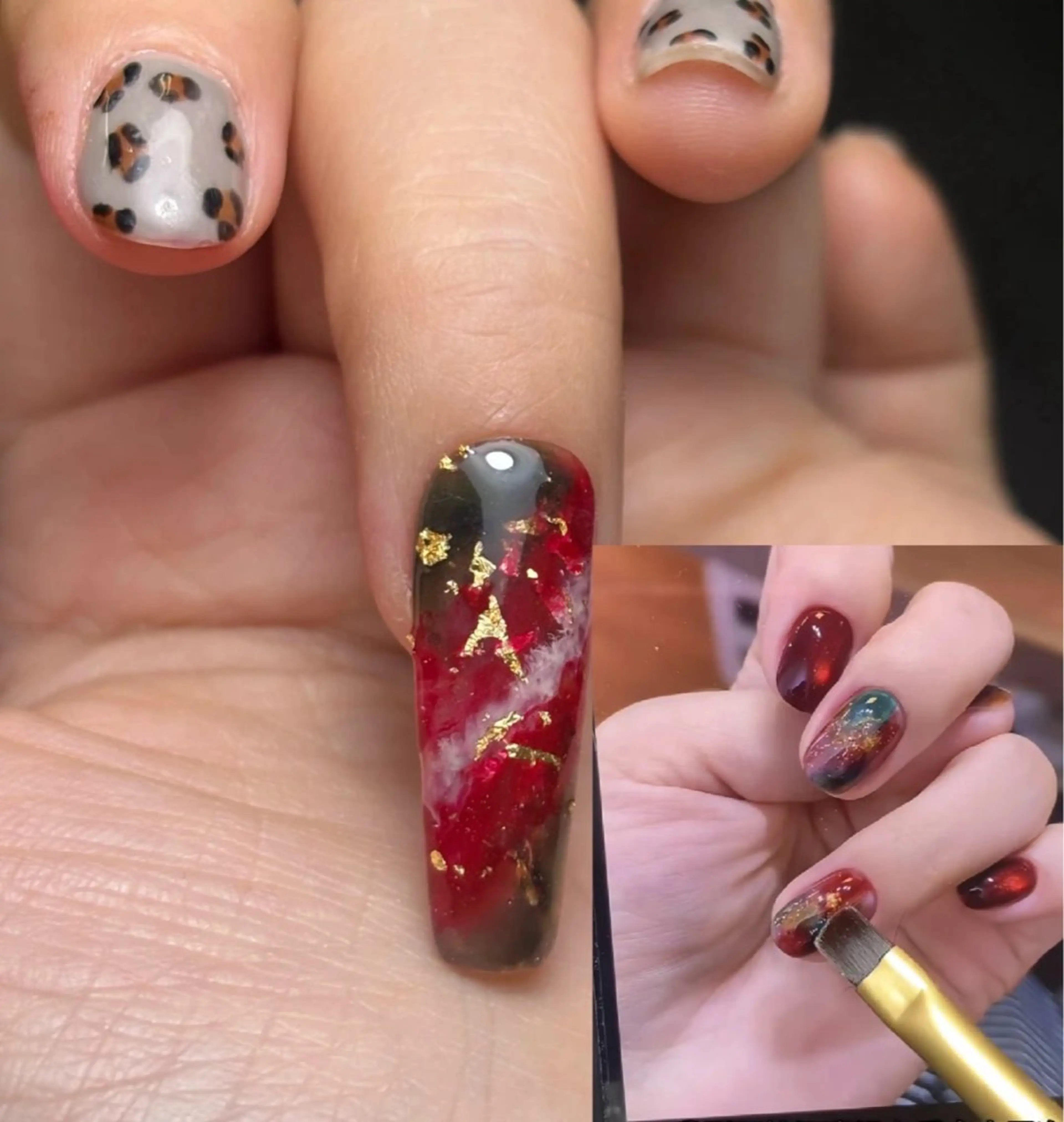 ネイル ハンドネイル キン グミのネイルデザイン