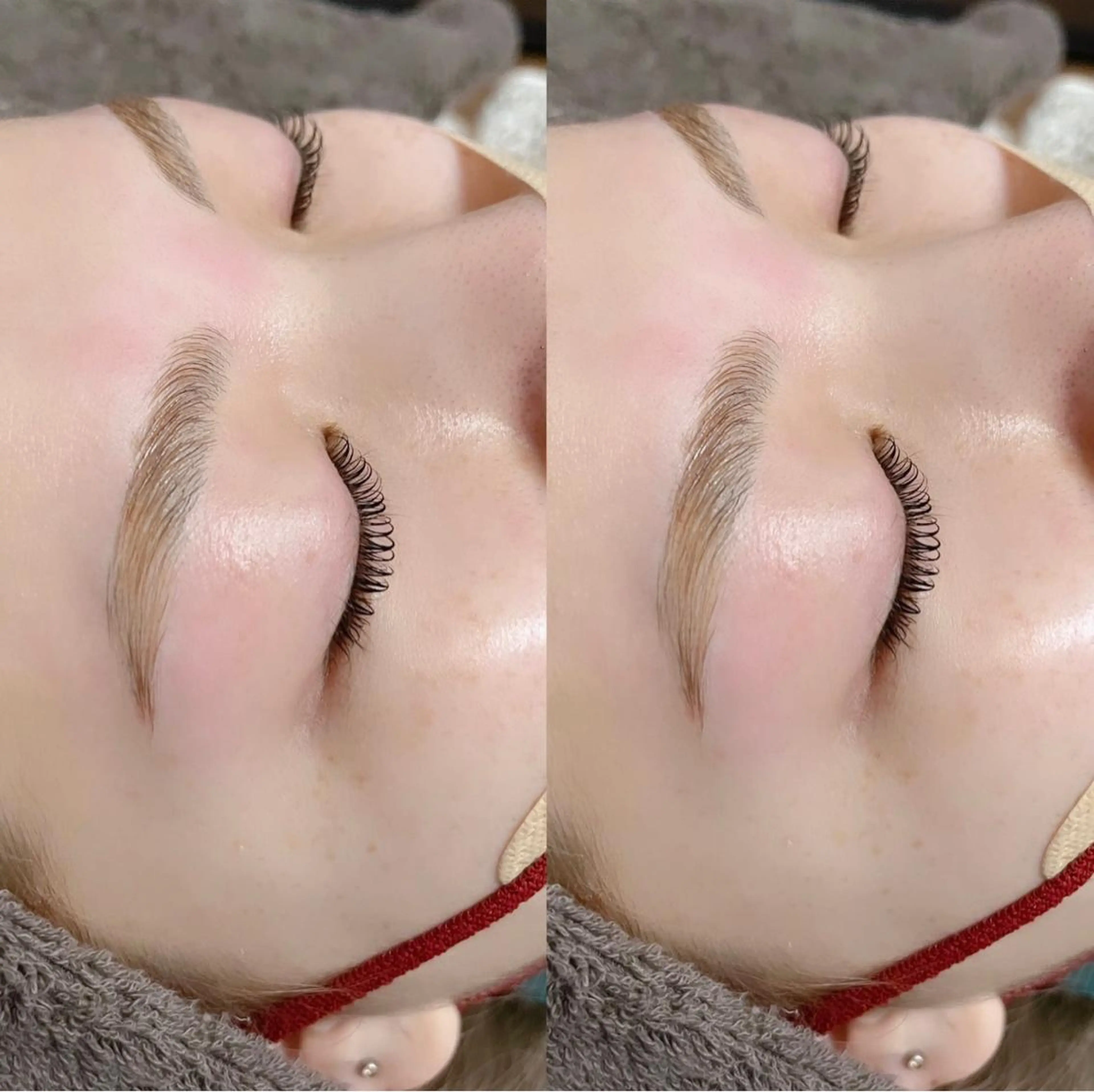 👀パリジェンヌラッシュリフト&ハリウッドブロウリフト✨コーティング仕上げ🫧の写真