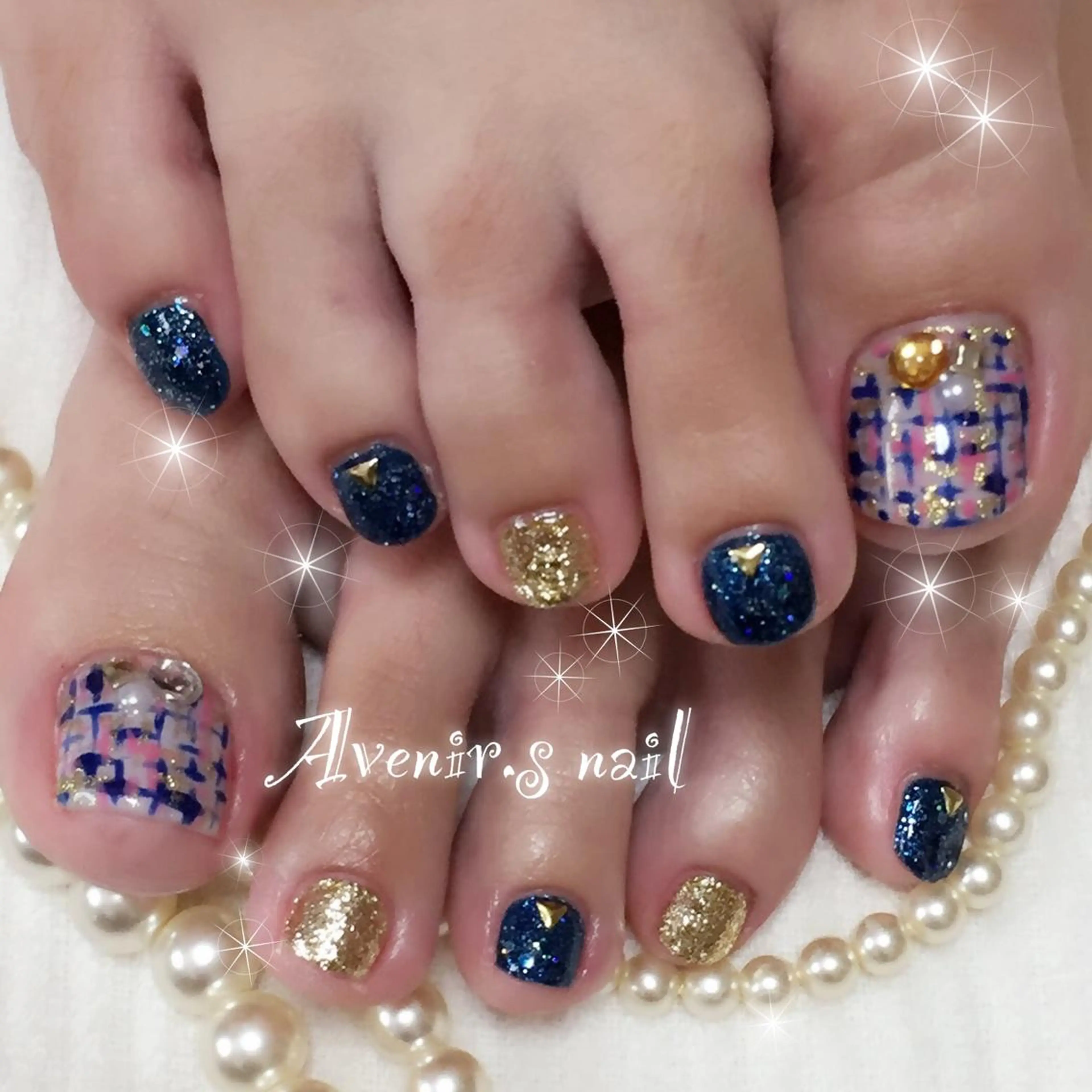 ネイル フットネイル Home Salon Avenir.のネイルデザイン