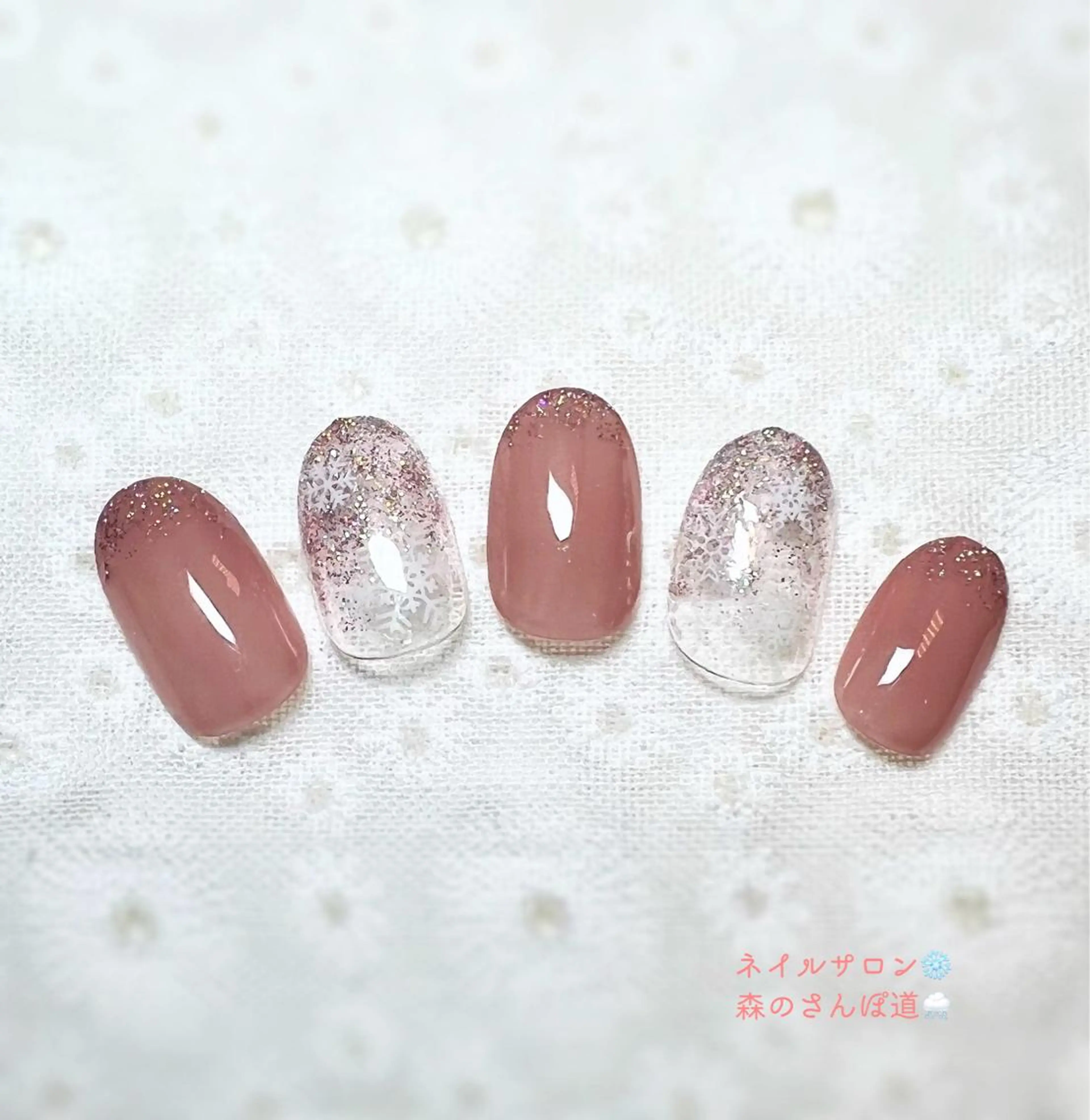 ネイル ハンドネイル 森のさんぽ道所属・ショートネイル 森のさんぽ道のネイルデザイン