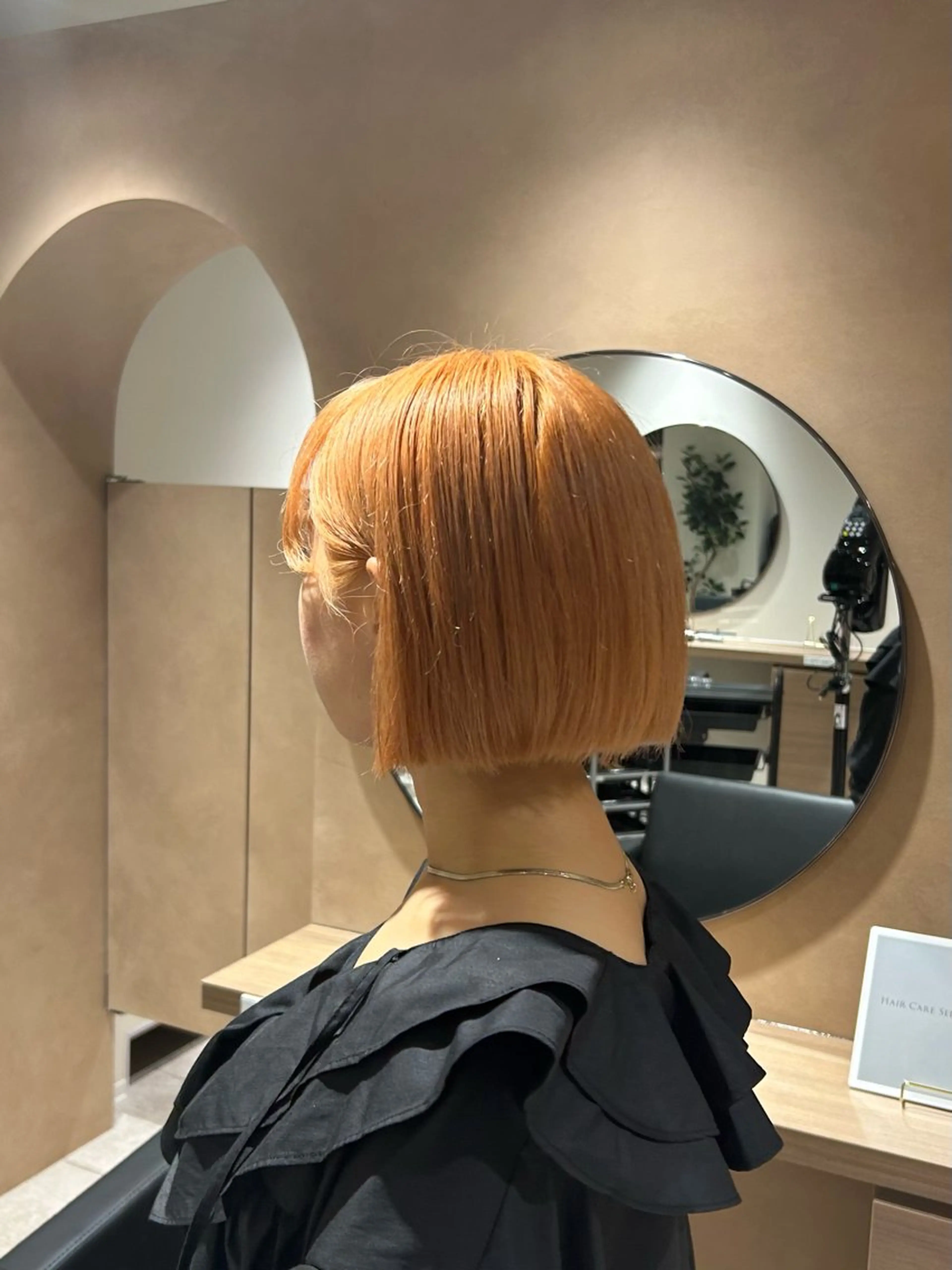 カラー TOMTO所属・waka🤎 レイヤー／ボブのヘアスタイル