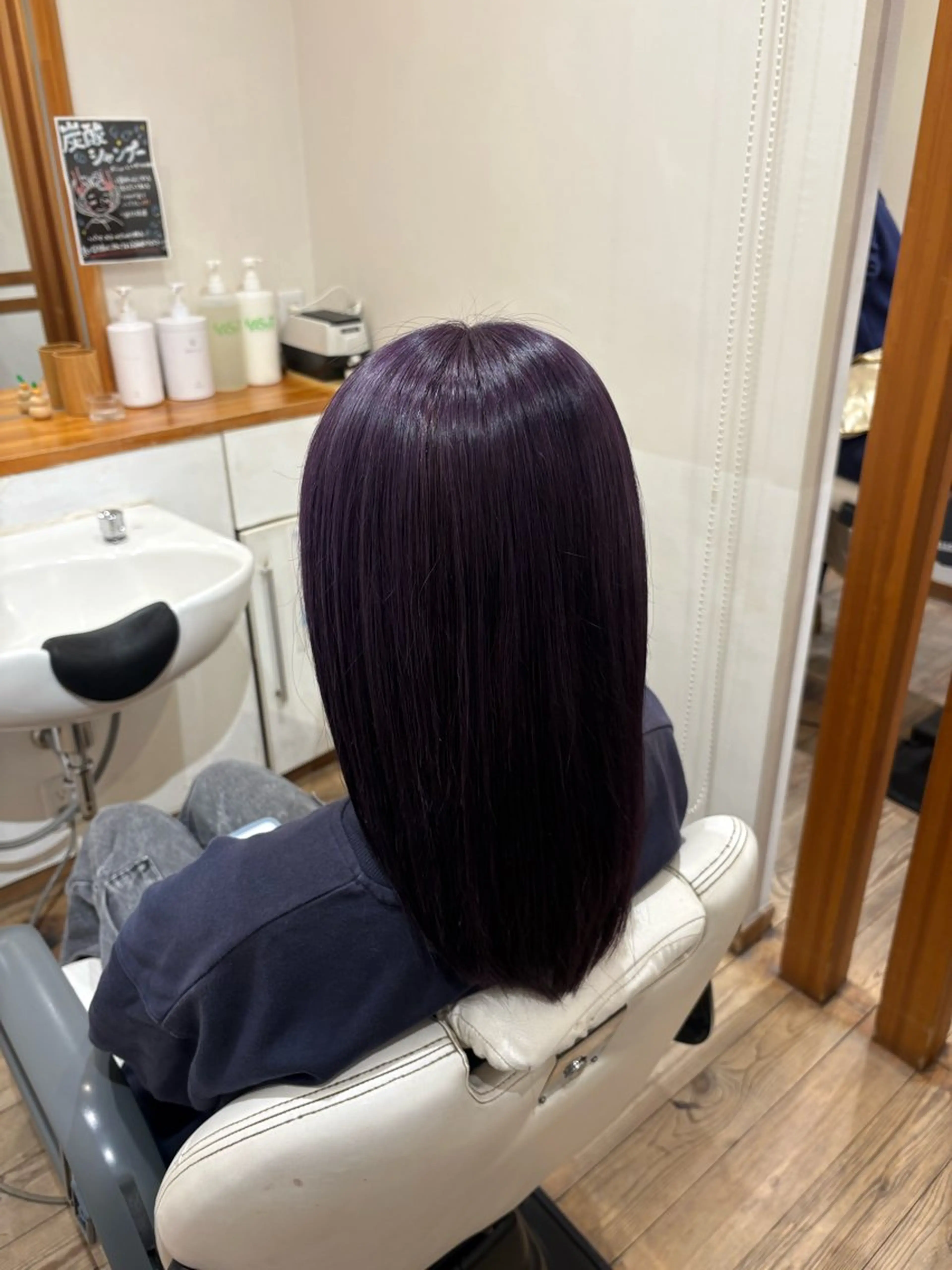 セミロング ヘアカラー ROSSO 川口店 キムラ  マイのヘアスタイル