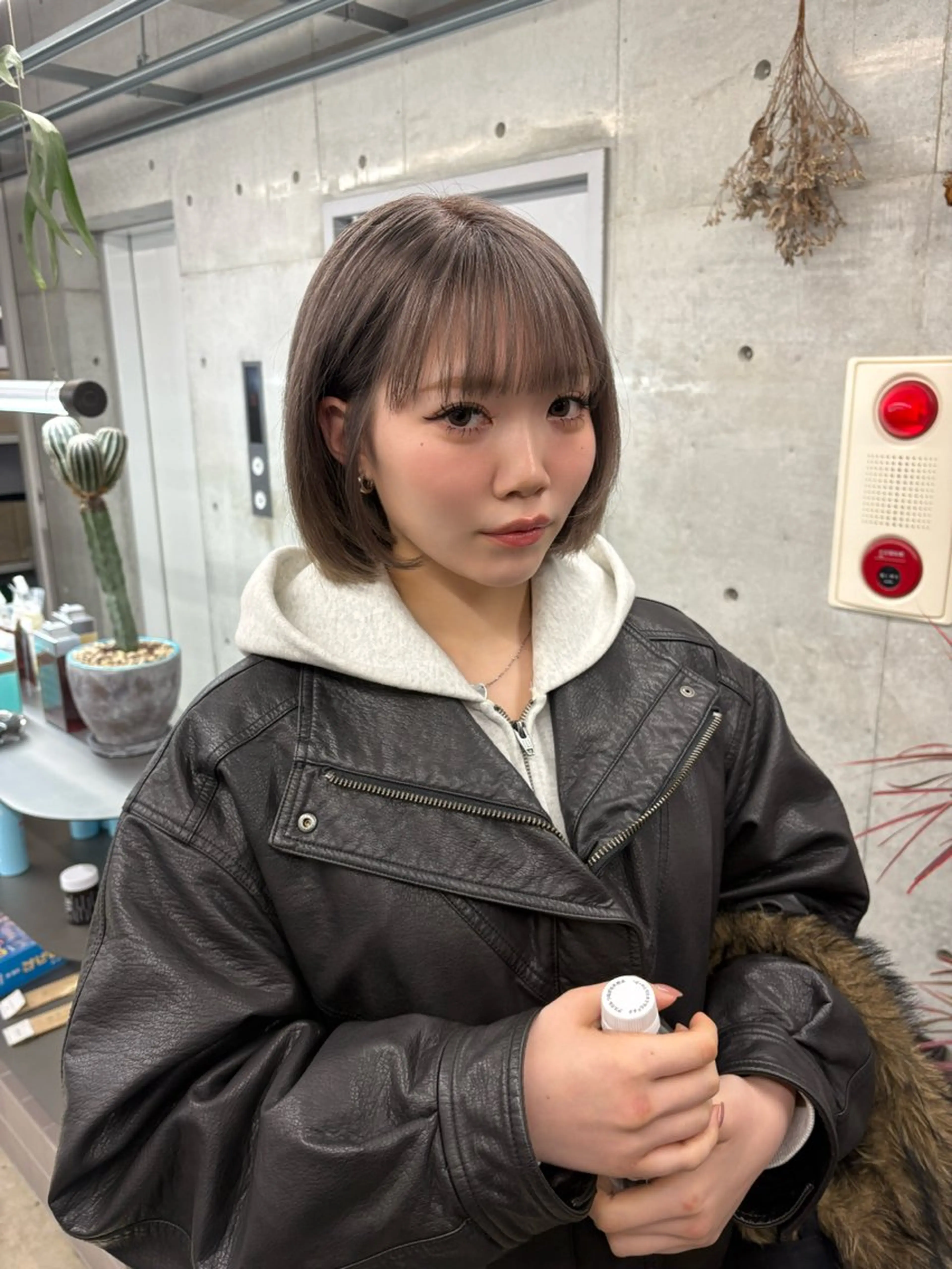 ショート フジイ トワのヘアスタイル