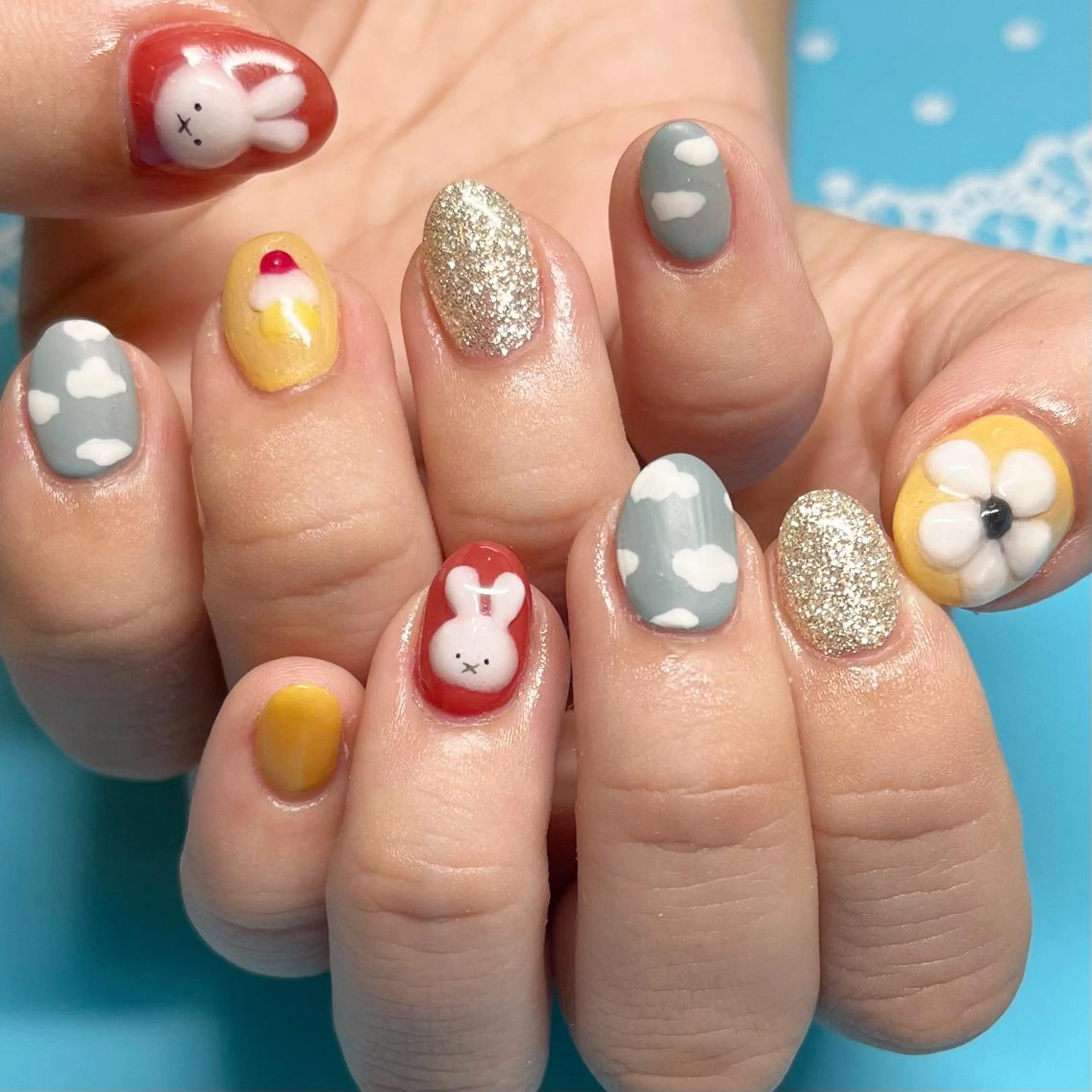 ネイル フラワーネイル ハンドネイル Nail Salon  Kのネイルデザイン