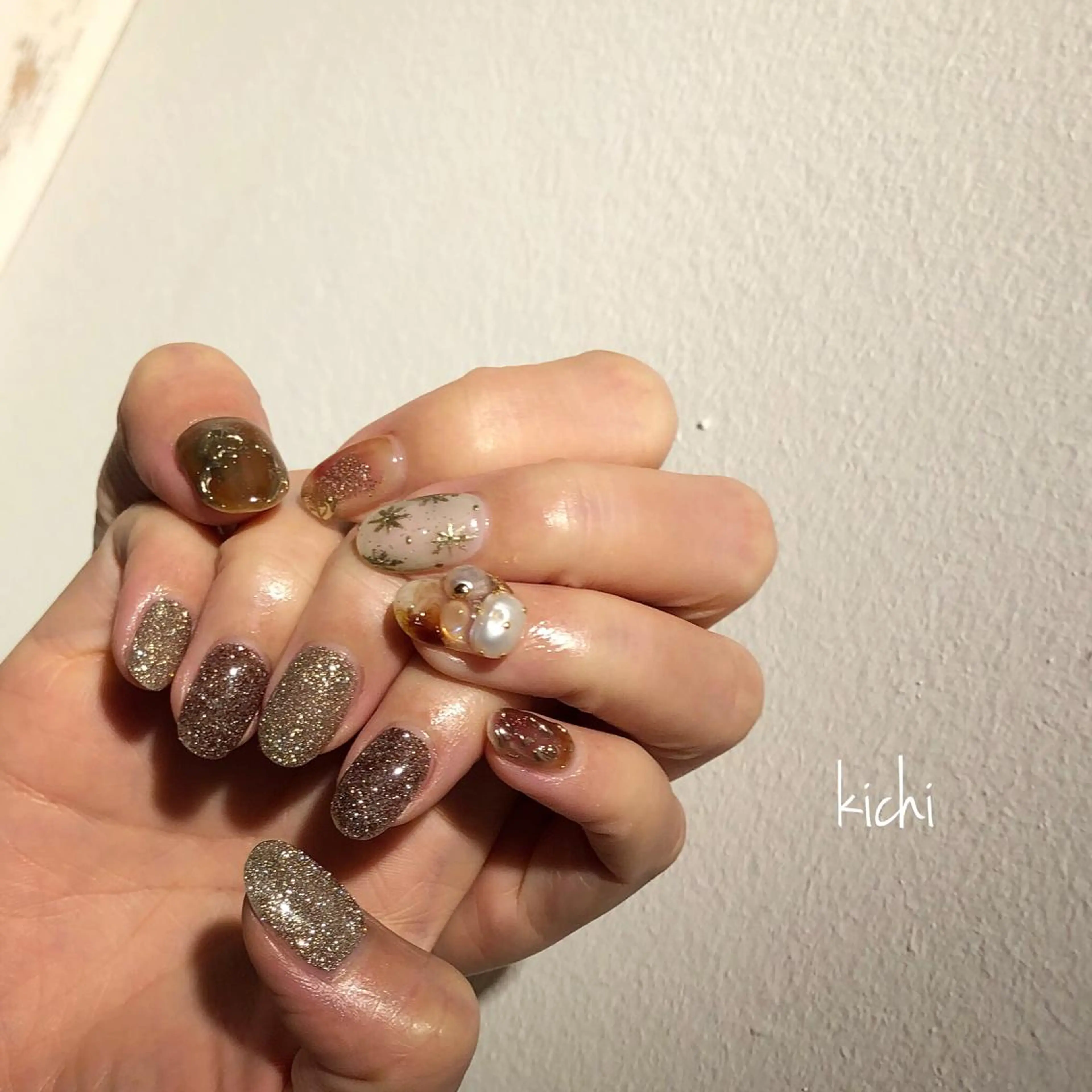 ネイル kichi･:* みじゅのネイルデザイン