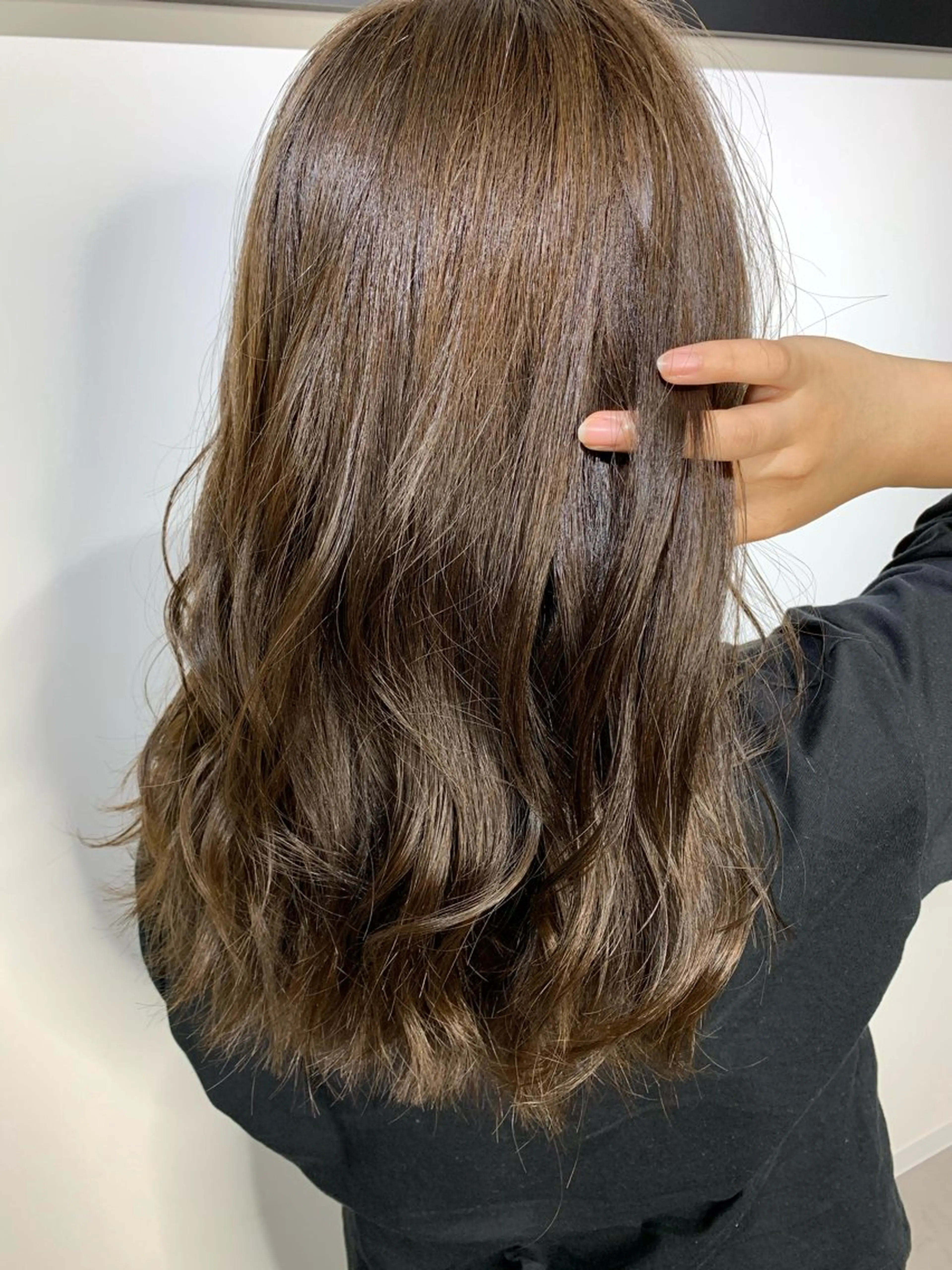 【🫶ミニモ限定🫶】朝限定カット＋透明感カラー＋艶トリートメント付き5000円の写真