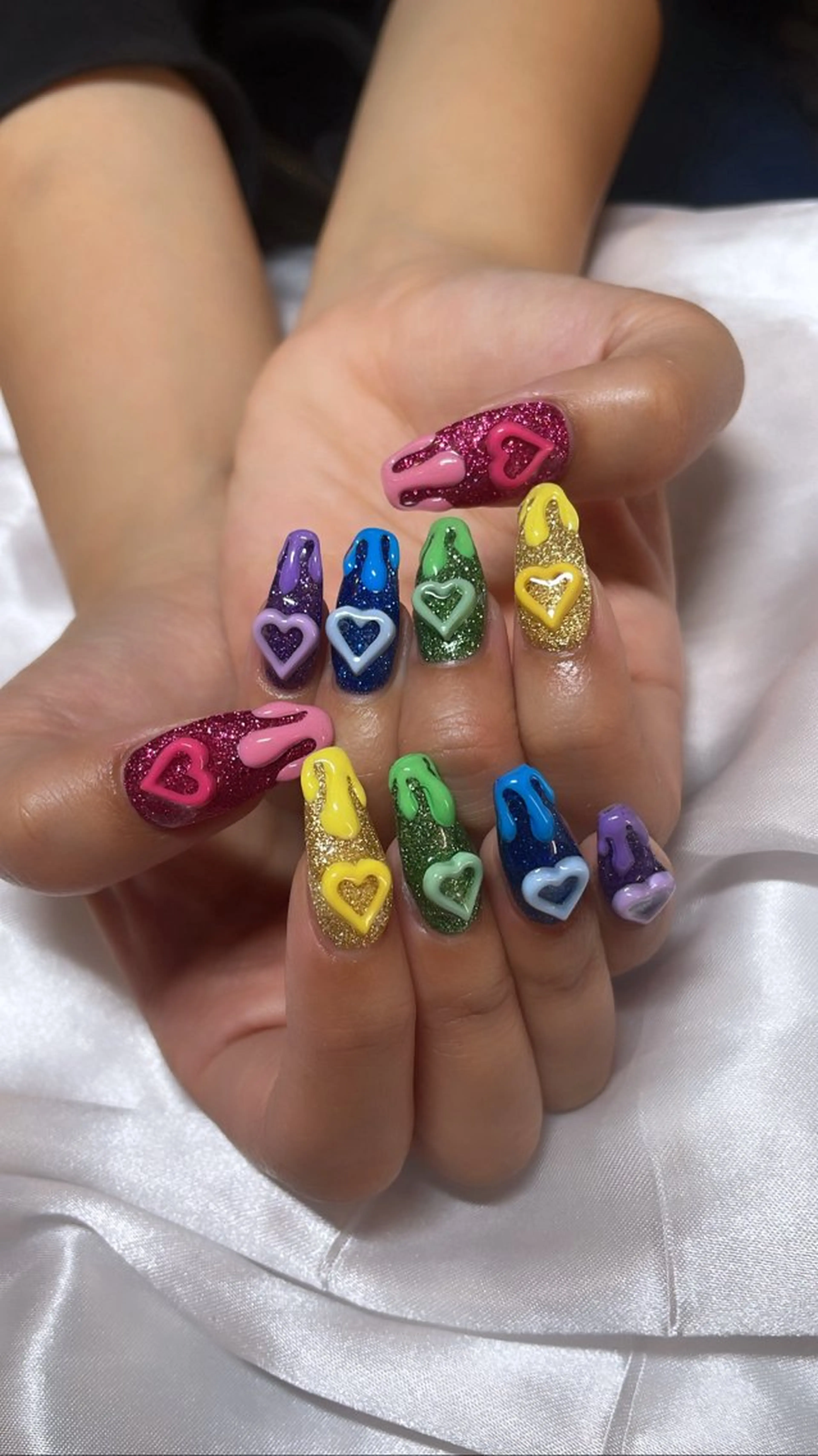 ネイル ハンドネイル オーロラ所属・YUI nailのネイルデザイン