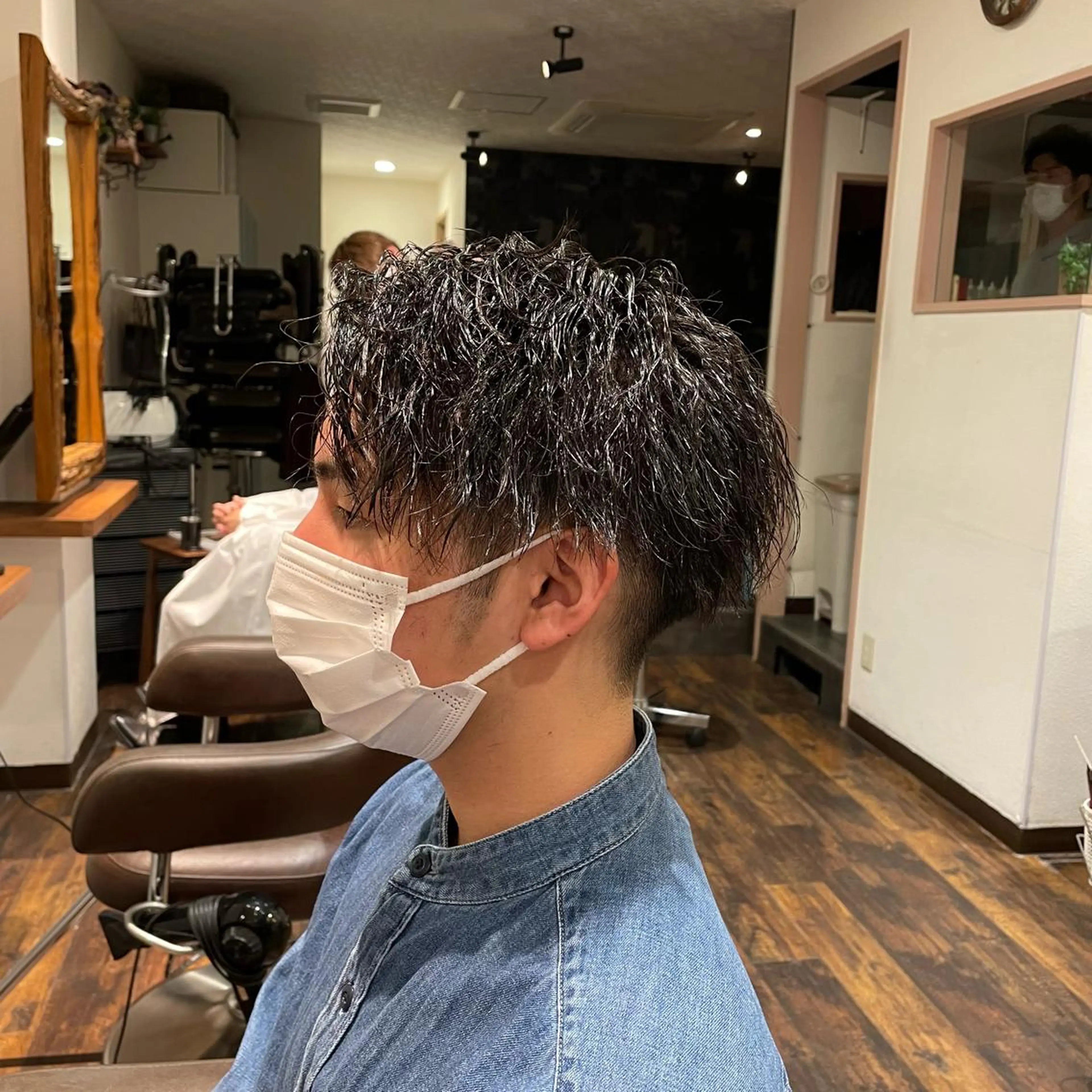ショート パーマ メンズ メンズパーマ ツイストスパイラルパーマ スパイラルパーマ カット パーマ Wataru 髪質改善カラー💎のヘアスタイル