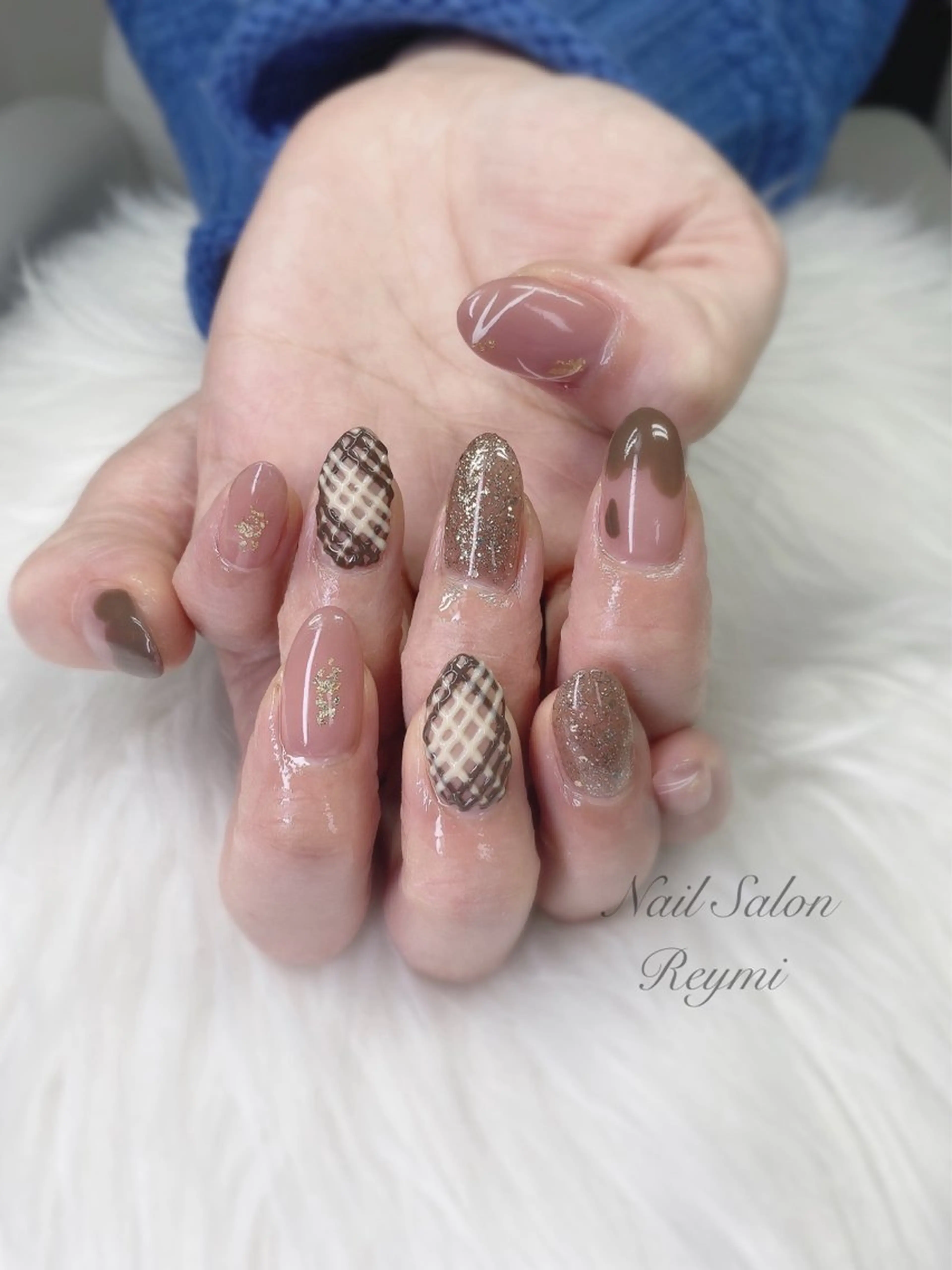 ミディアム 渡瀬 帆乃香のネイルデザイン