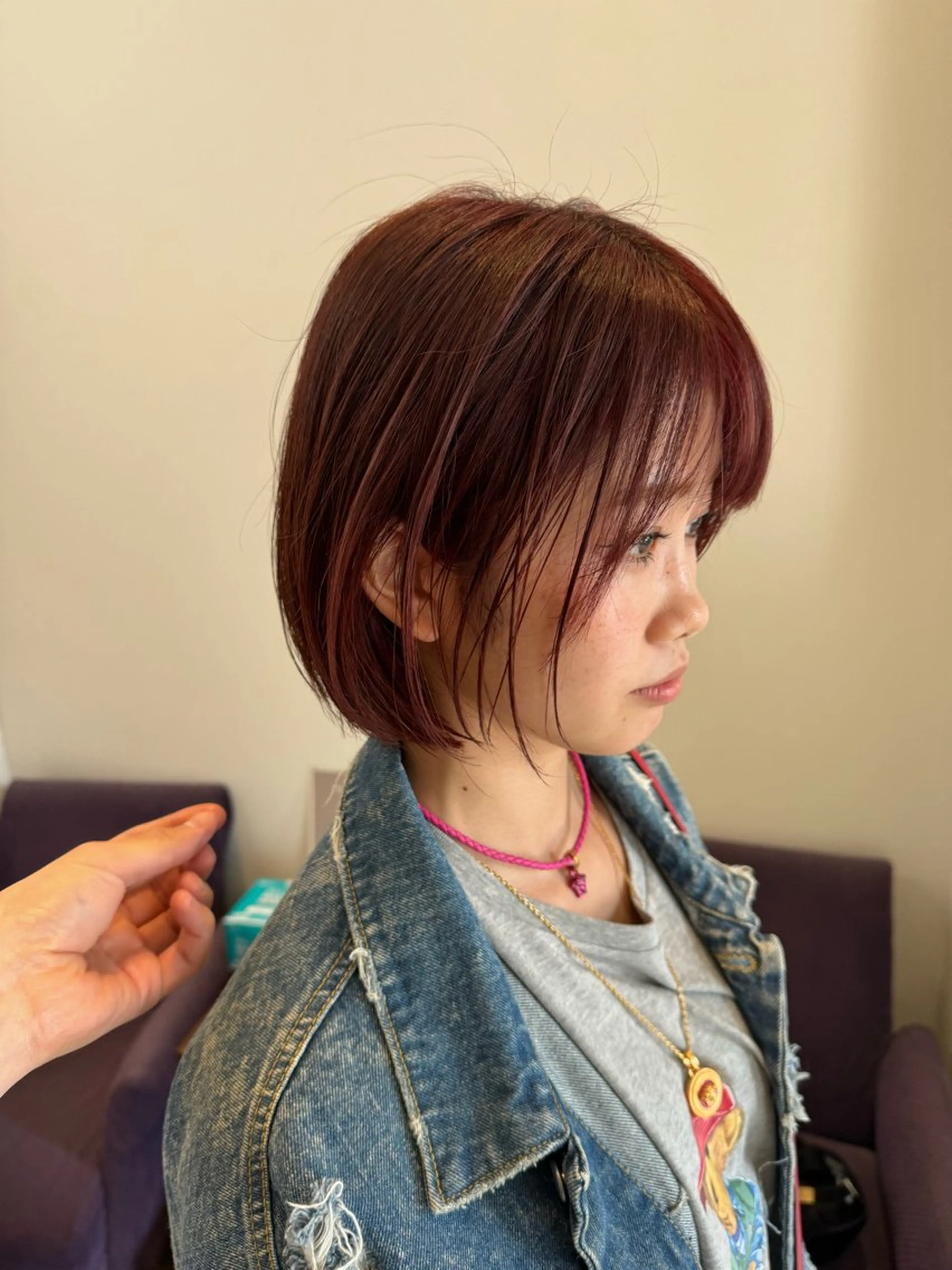 ショート ショート/ボブ 似合わせ/中原のヘアスタイル