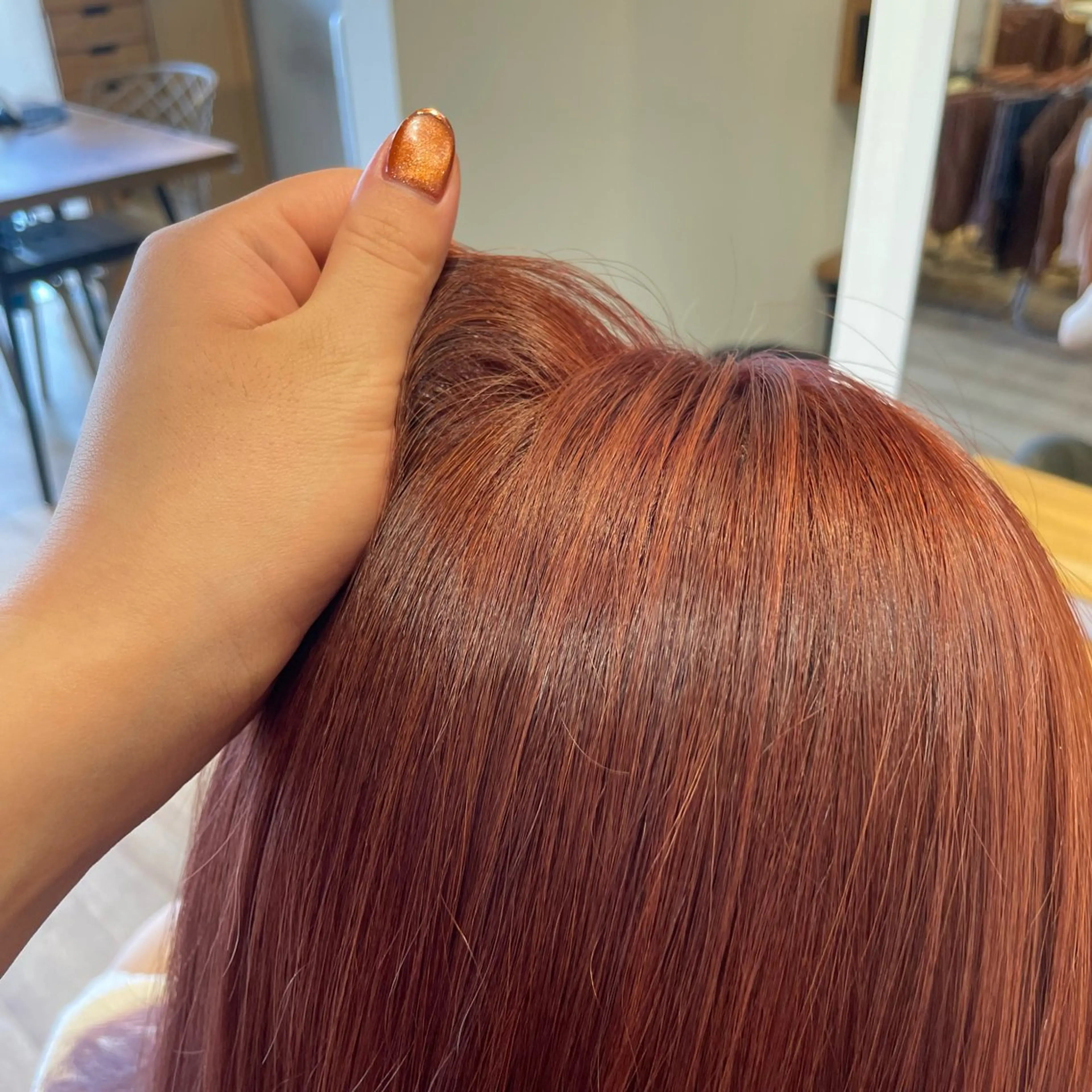 ロング カラー efesto大槻 由菜のヘアスタイル