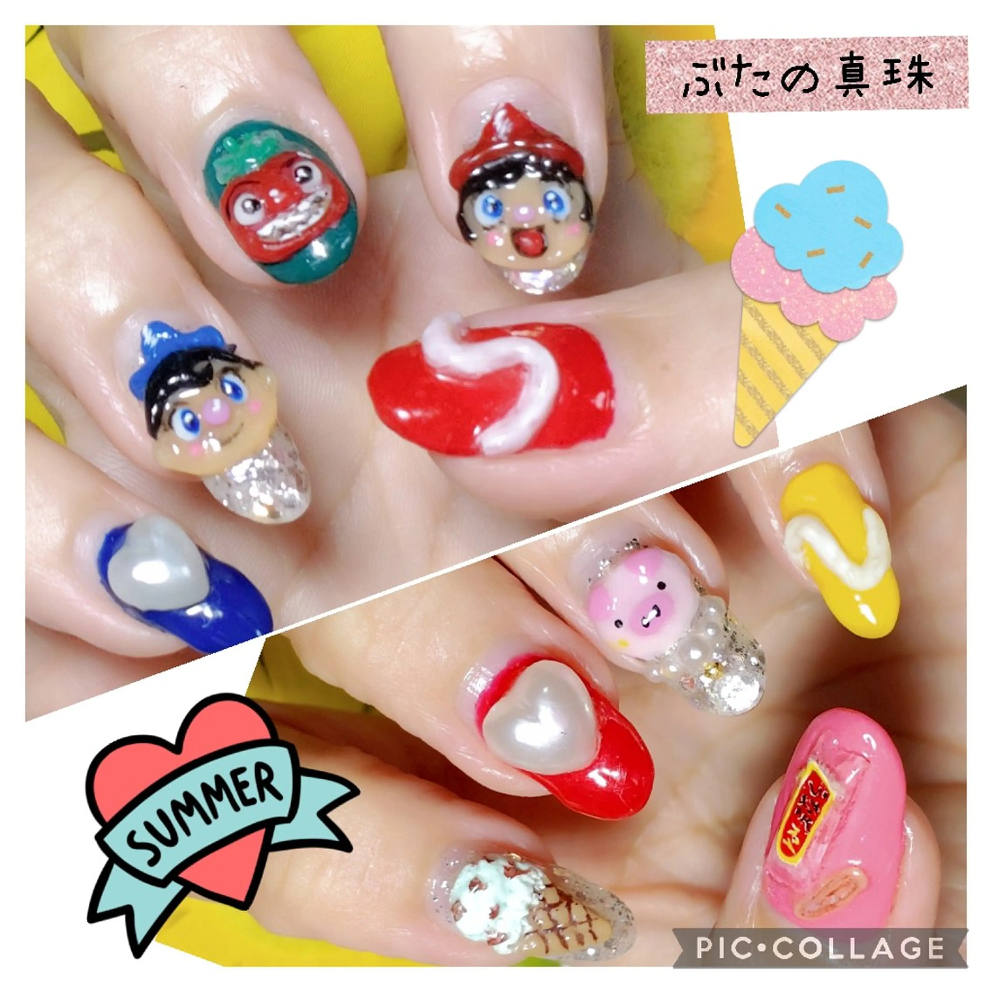 ネイル 林 珠里のネイルデザイン