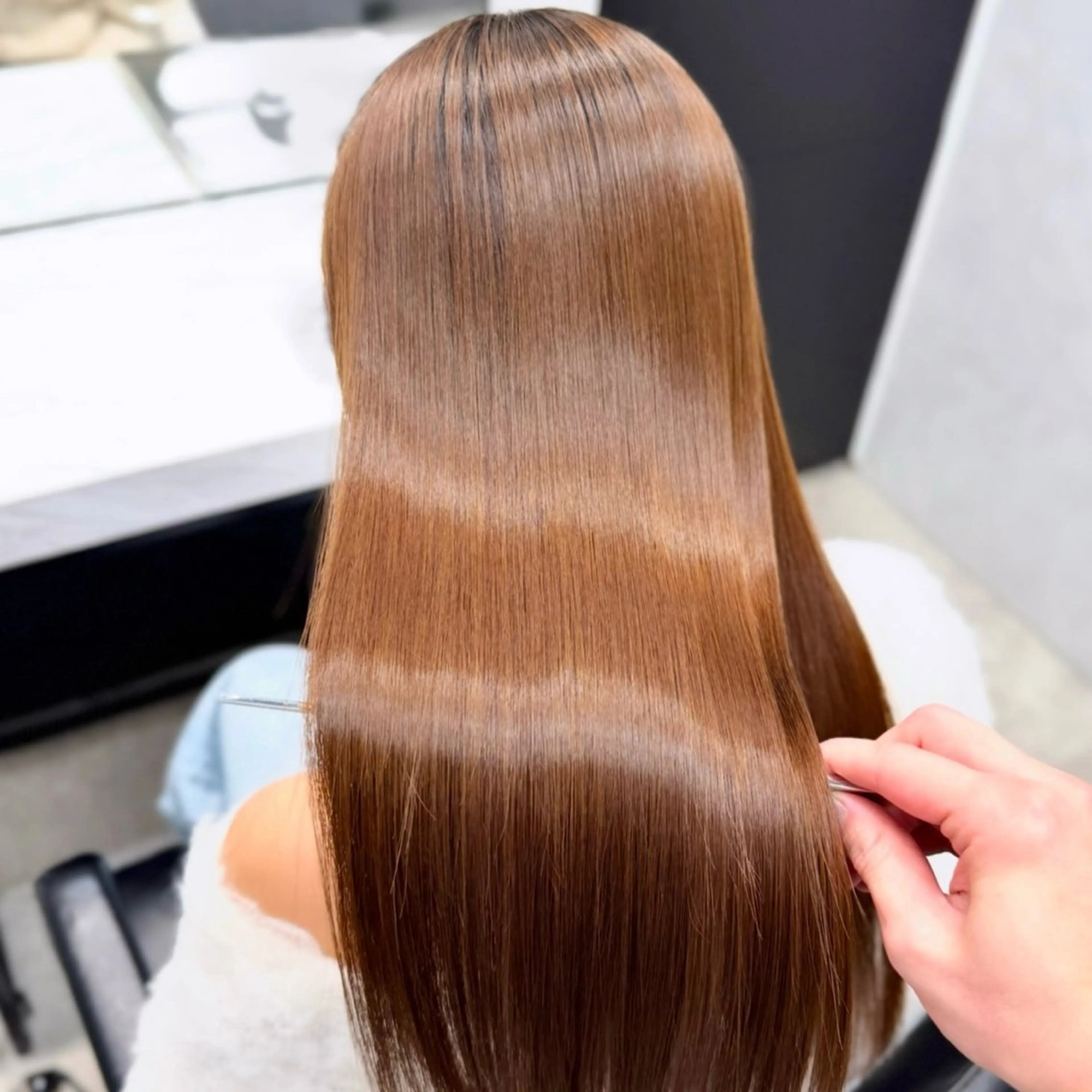 ロング 髪質改善 縮毛矯正 LABO Tokyo所属・髪質改善/縮毛矯正 カラニのヘアスタイル