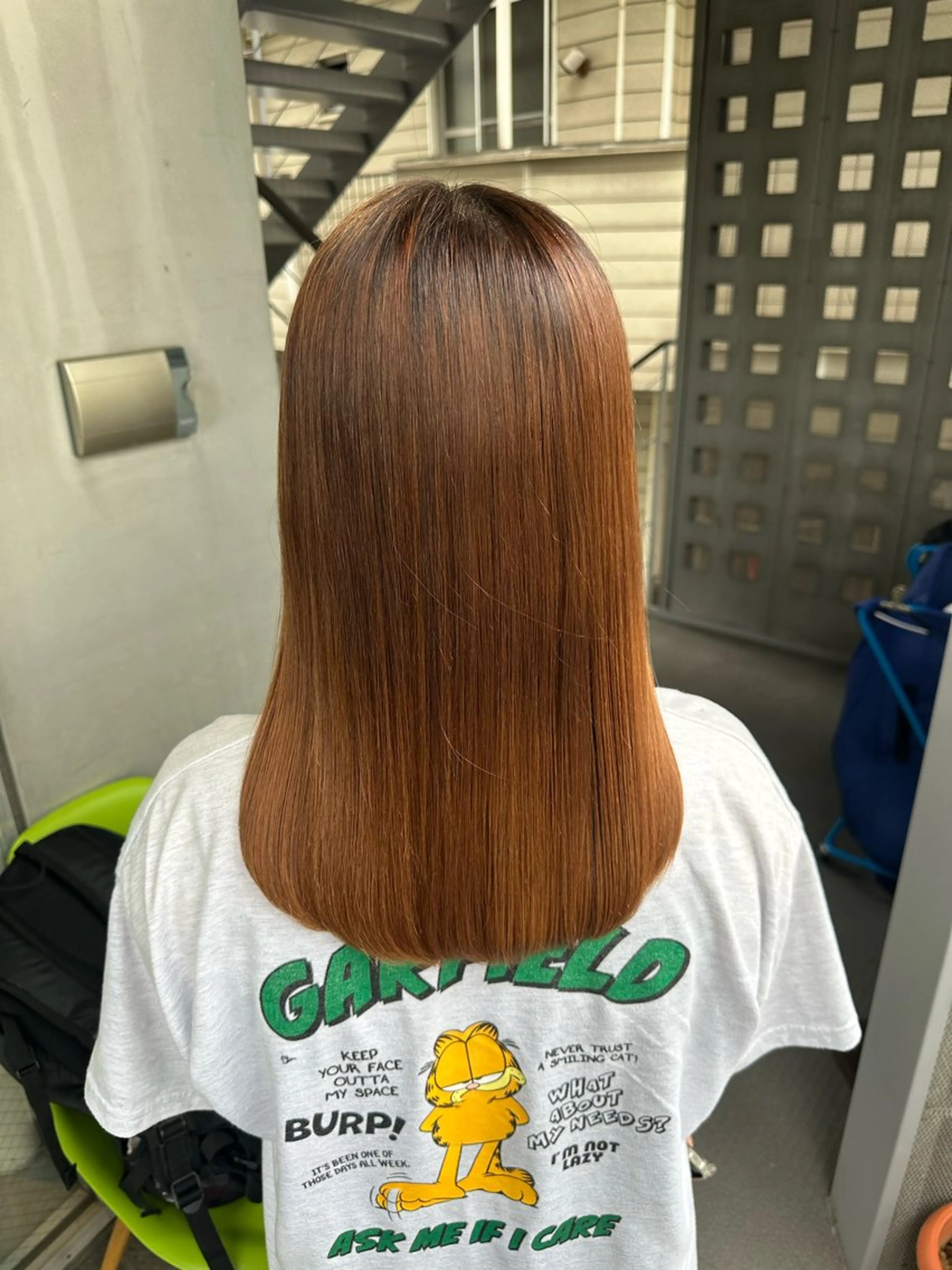 ロング 吉田 愛梨のヘアスタイル