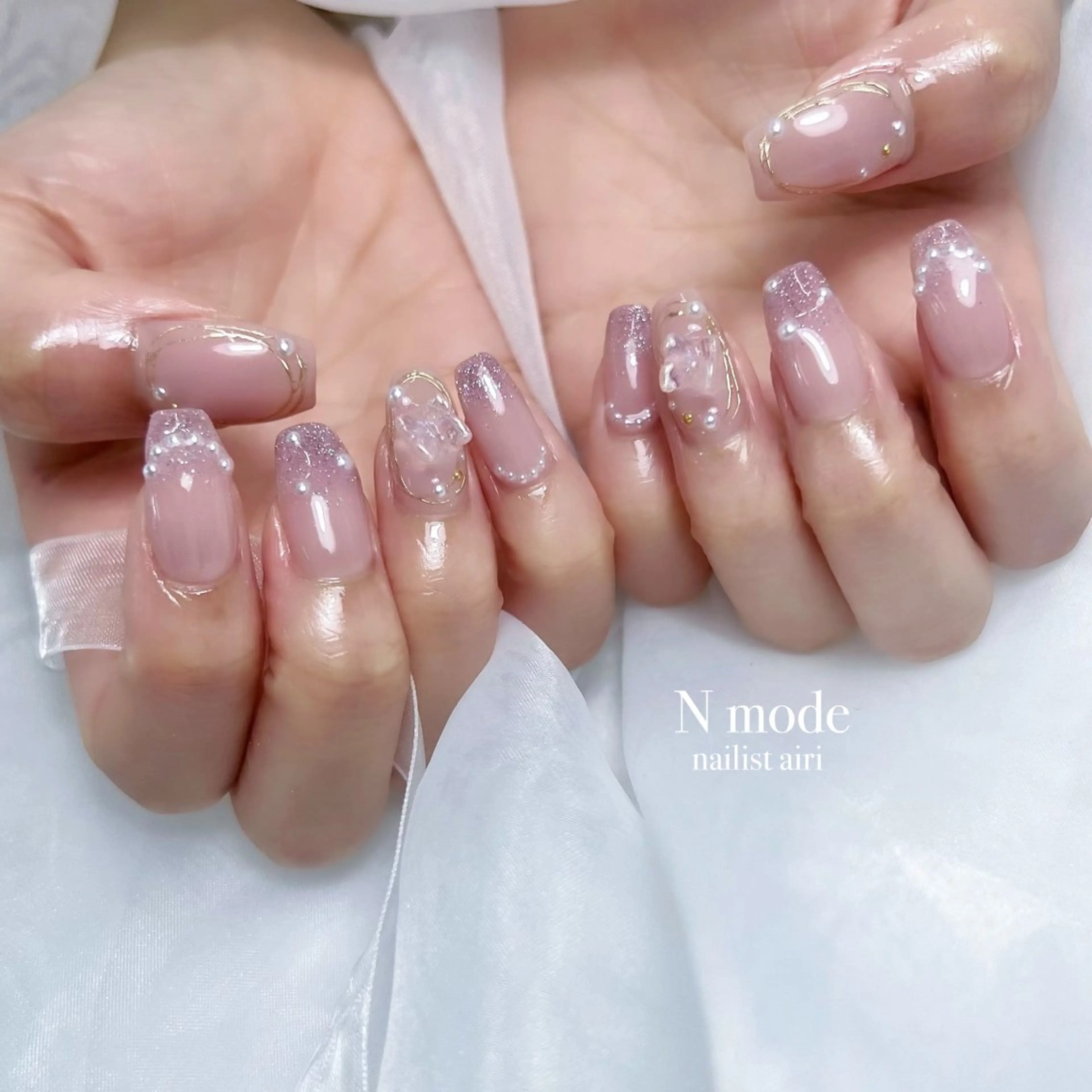 ネイル ハンドネイル N-mode nail salon所属・NAIL 🎀 AIRIのネイルデザイン