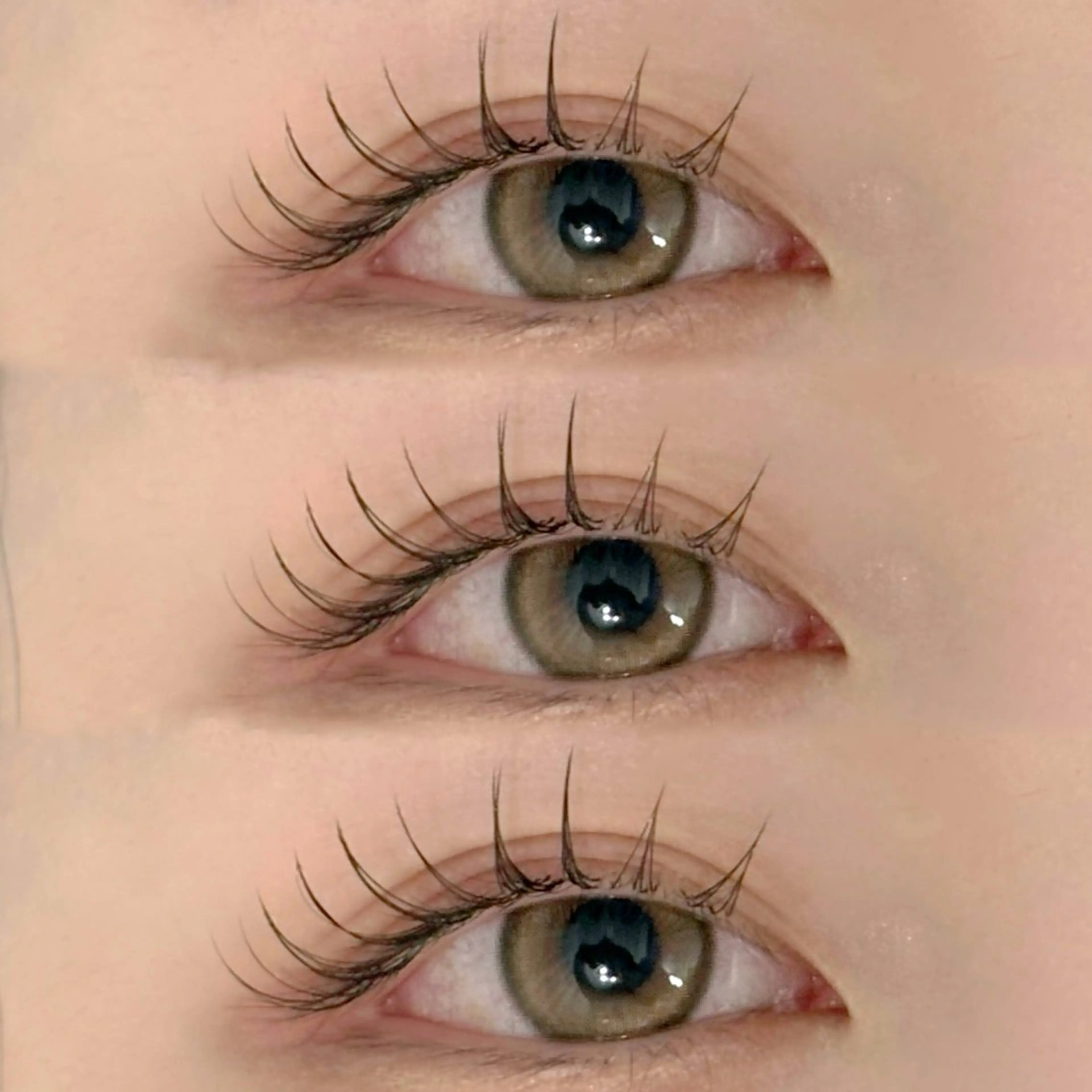 マツエク・マツパ 束感まつ毛 フラットラッシュ Liber kyoto所属・Liber MIWAのマツエク・マツパデザイン