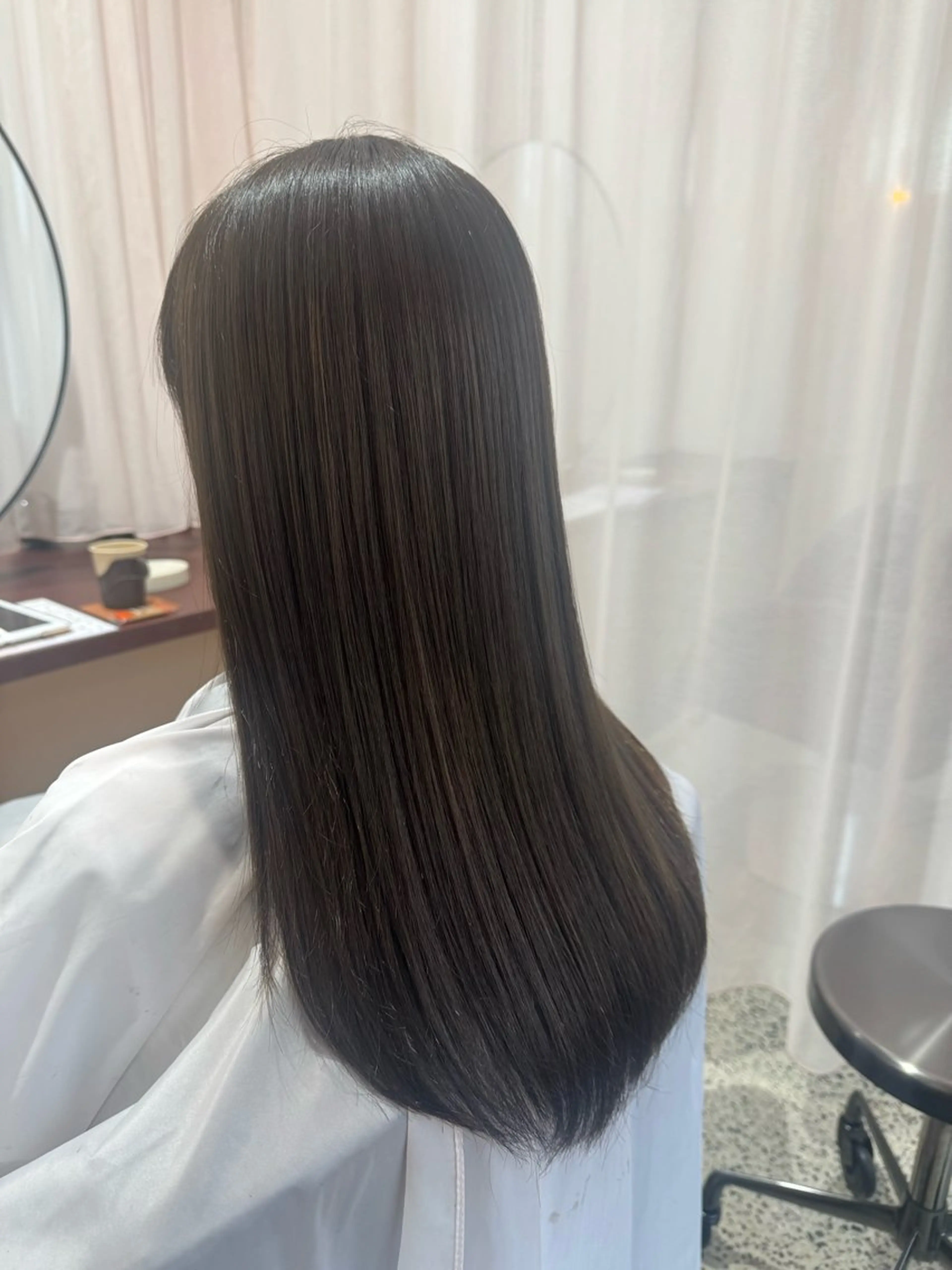 ロング 髪質改善 カット 縮毛矯正 【YOKE】　西田 乃那のヘアスタイル