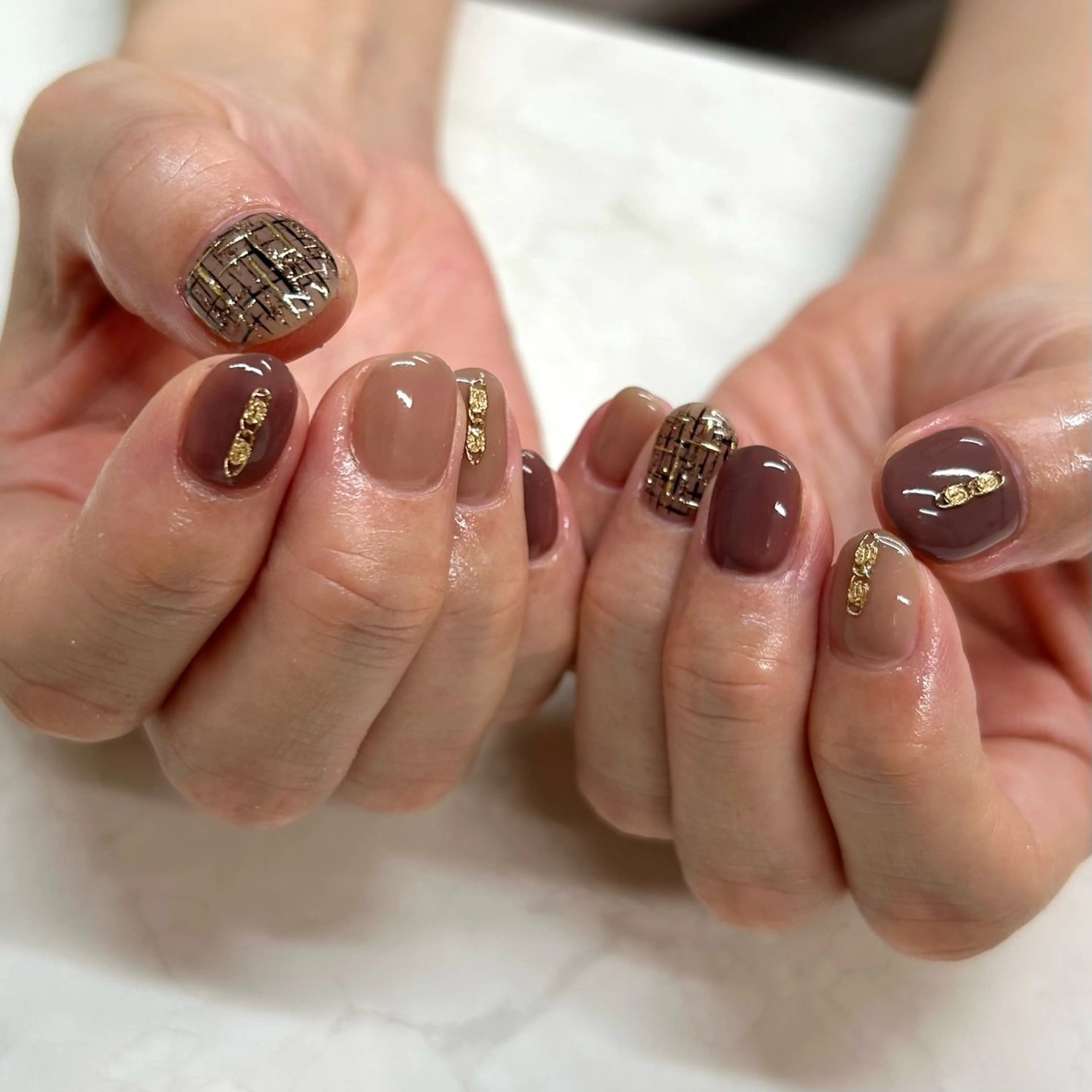 ショート ハンドネイル Nail Salon Mable所属・Aoyama Natsukiのネイルデザイン