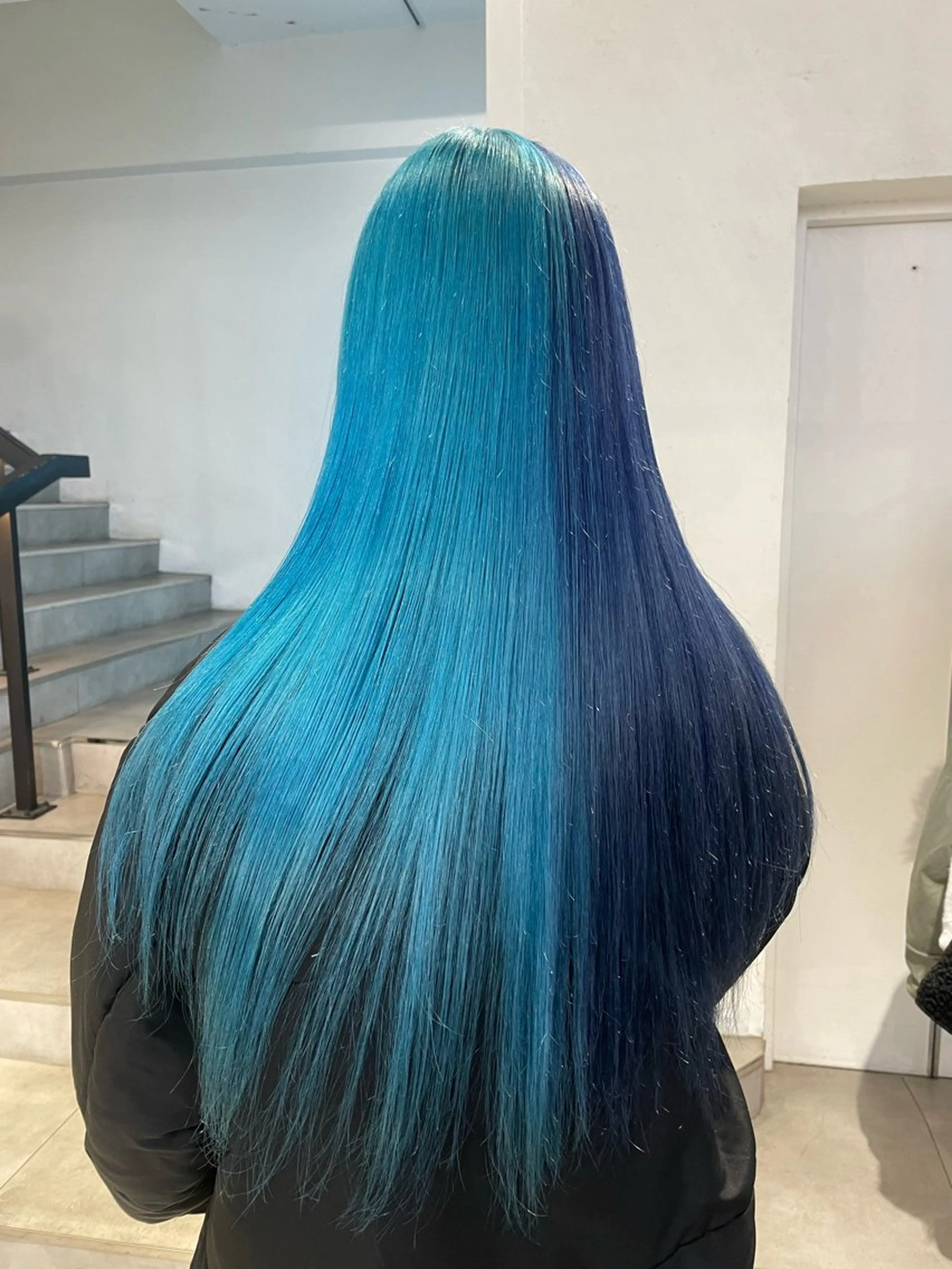 カラー ヘアカラー ハッシュレイヤー/ ベージュ/senaのヘアスタイル