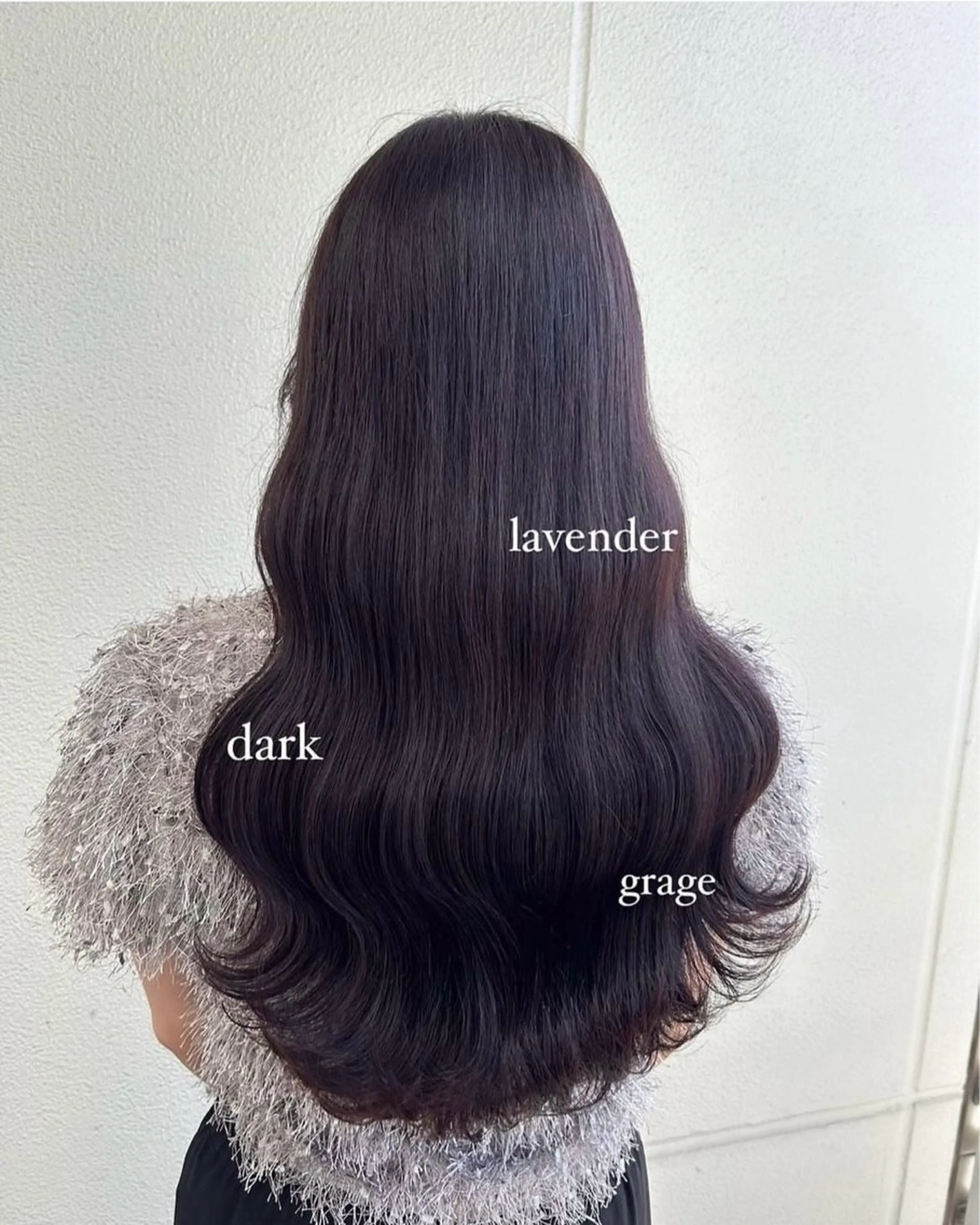 ロング カラー ディープラベンダー ラベンダーカラー 《暖色/韓国hair 》🇰🇷桑原ユキネのヘアスタイル