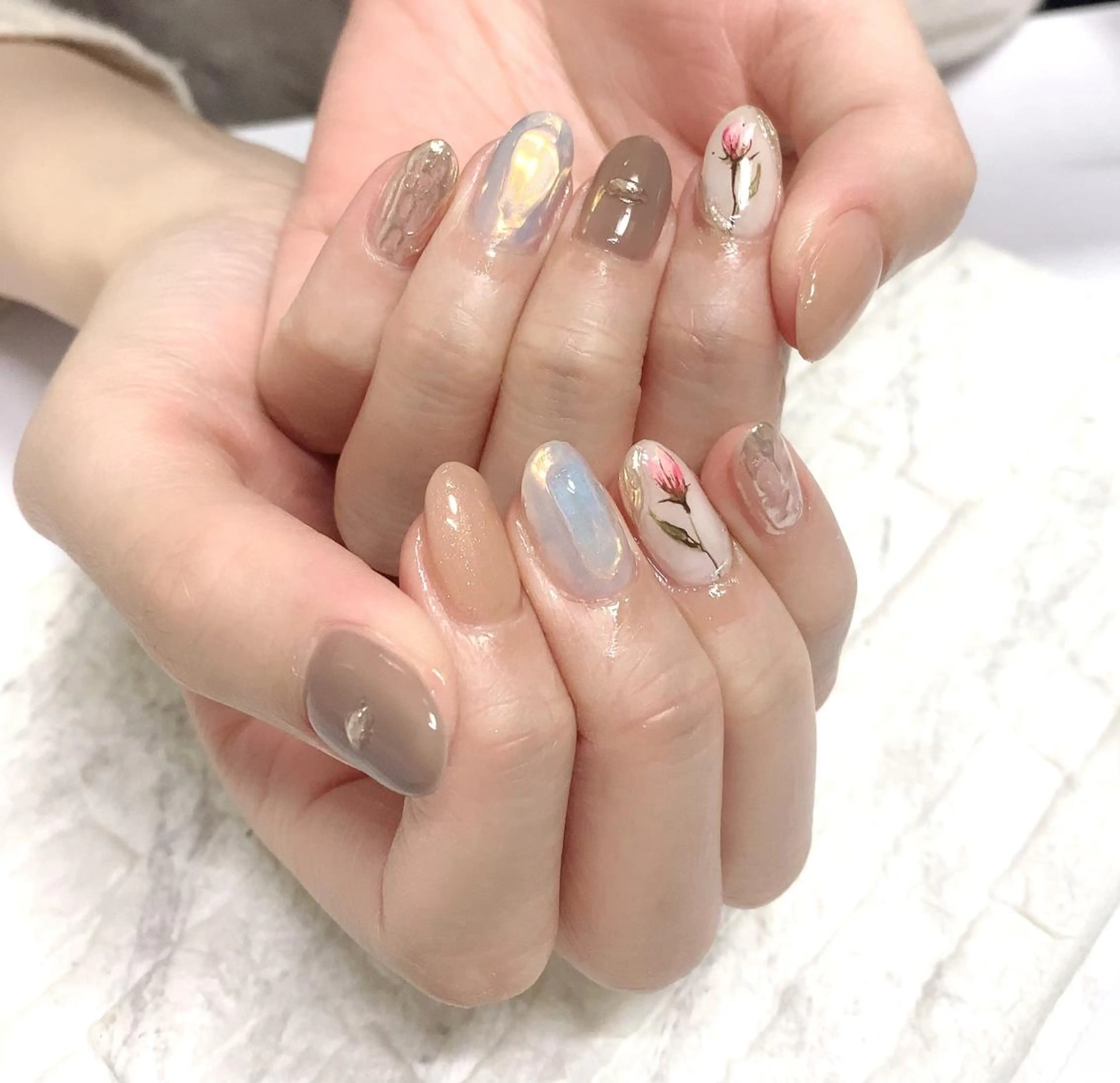 ネイル アートネイル ハンドネイル yochi nailのネイルデザイン