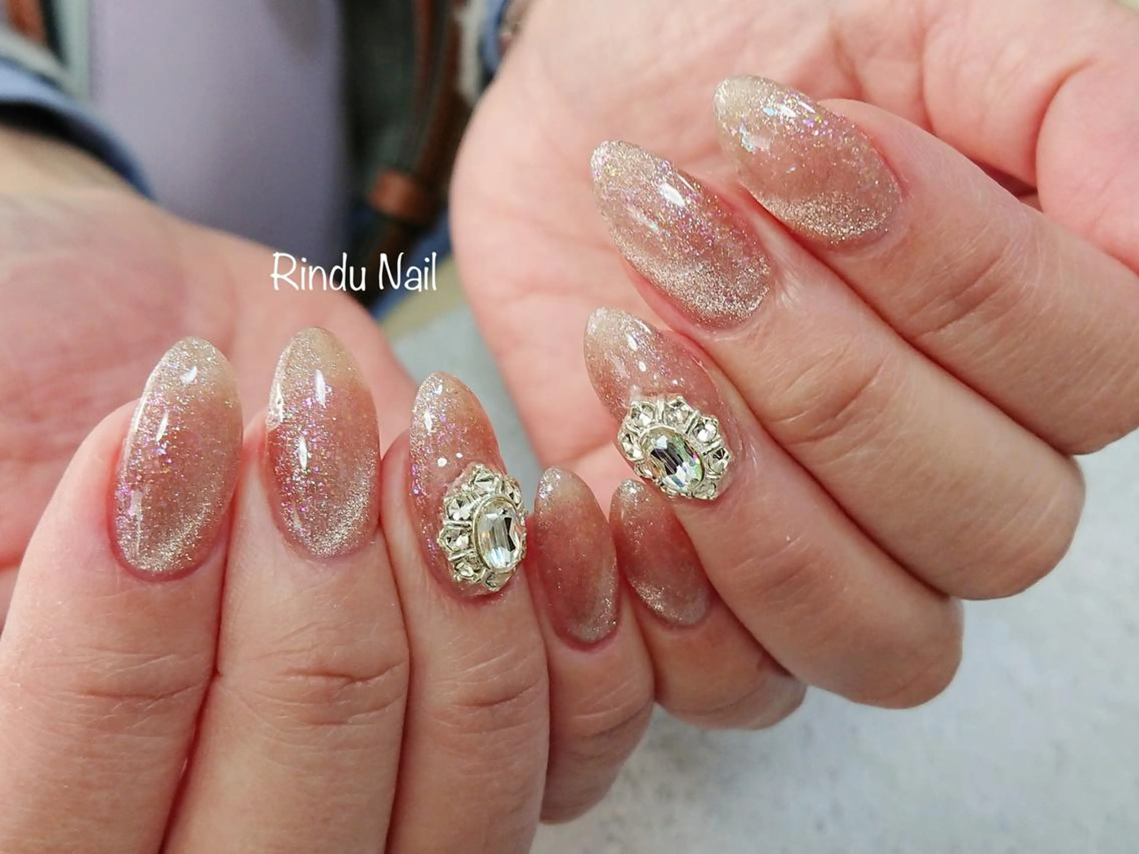 ネイル 韓国ネイル Rindu Nail 上小田井ジュニアのネイルデザイン