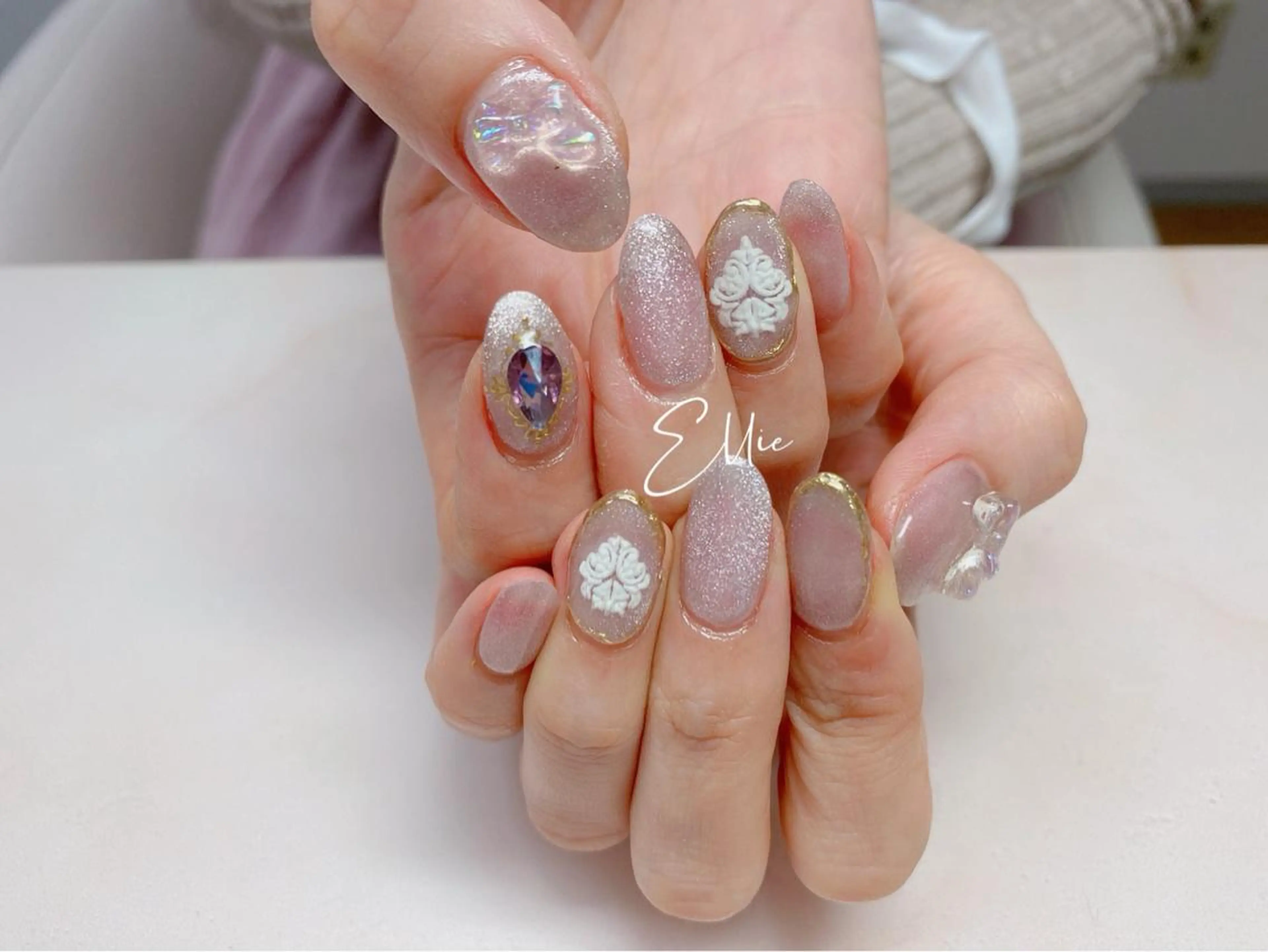 ネイル ハンドネイル ハンドケア ♡Ellie ♡のネイルデザイン