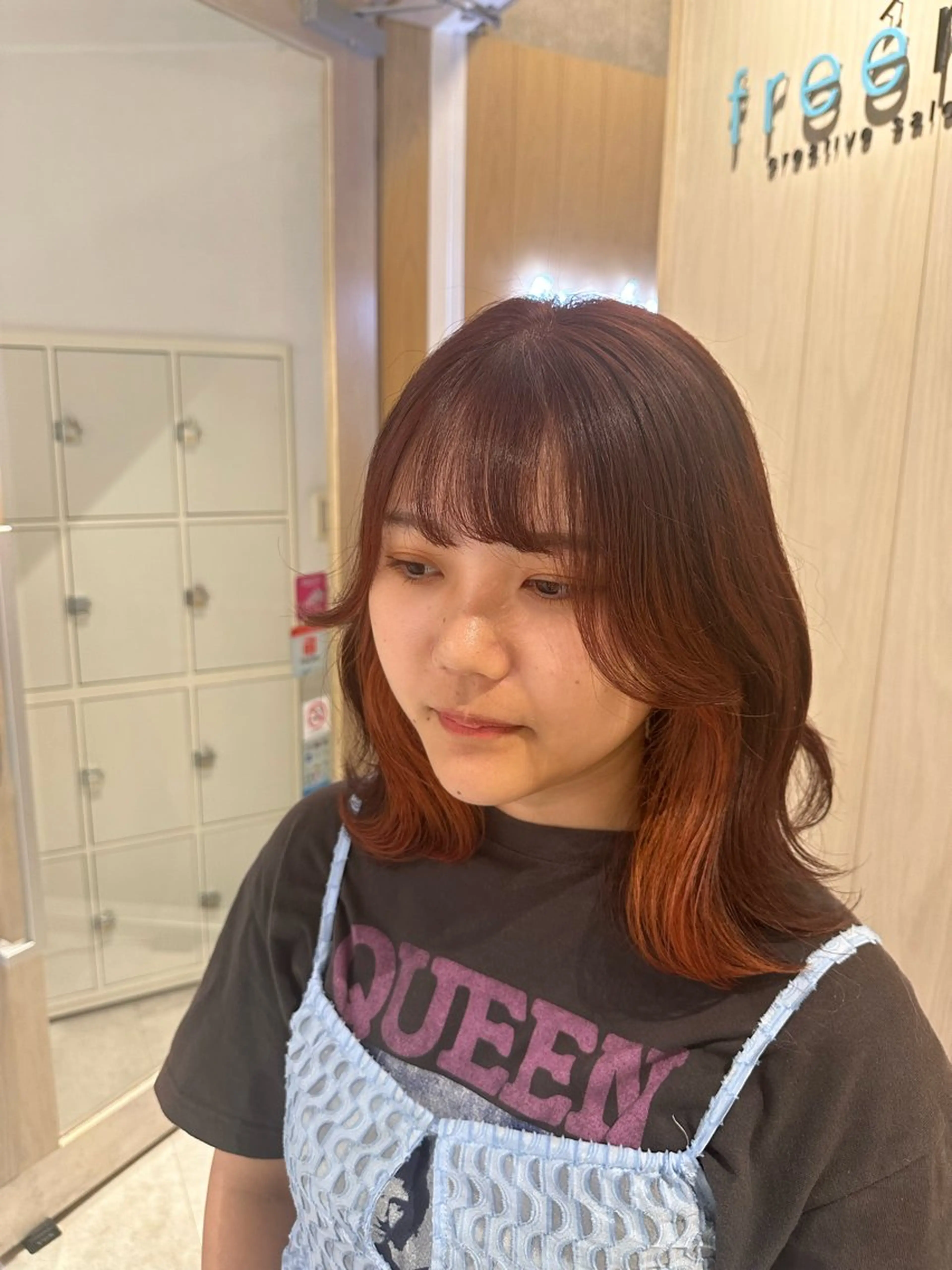 ミディアム 🖤KURUMI🖤 潤艶・髪質改善のヘアスタイル