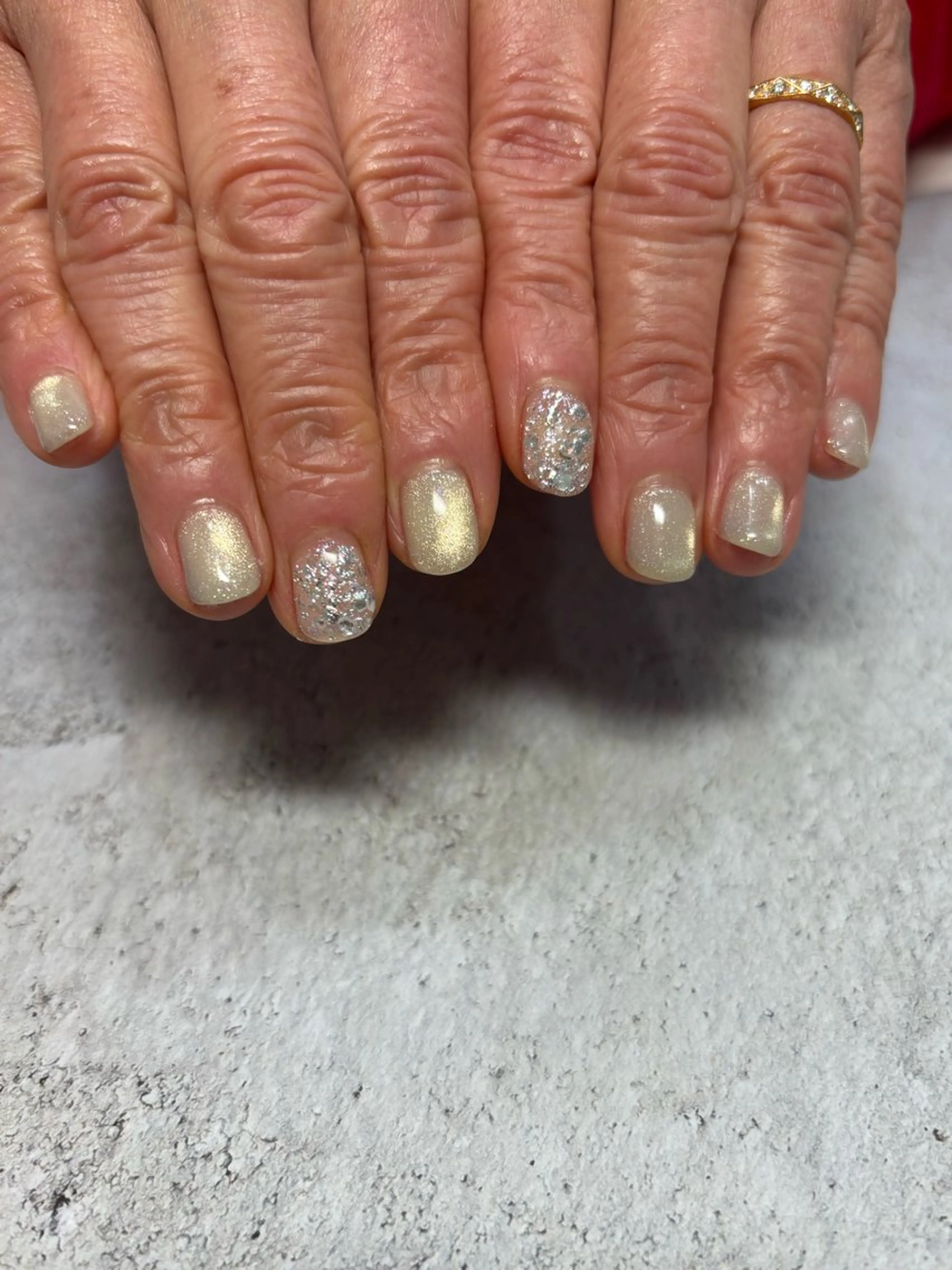 ネイル ラメ(グリッター) ハンドネイル LINON所属・【LINON】 airiのネイルデザイン