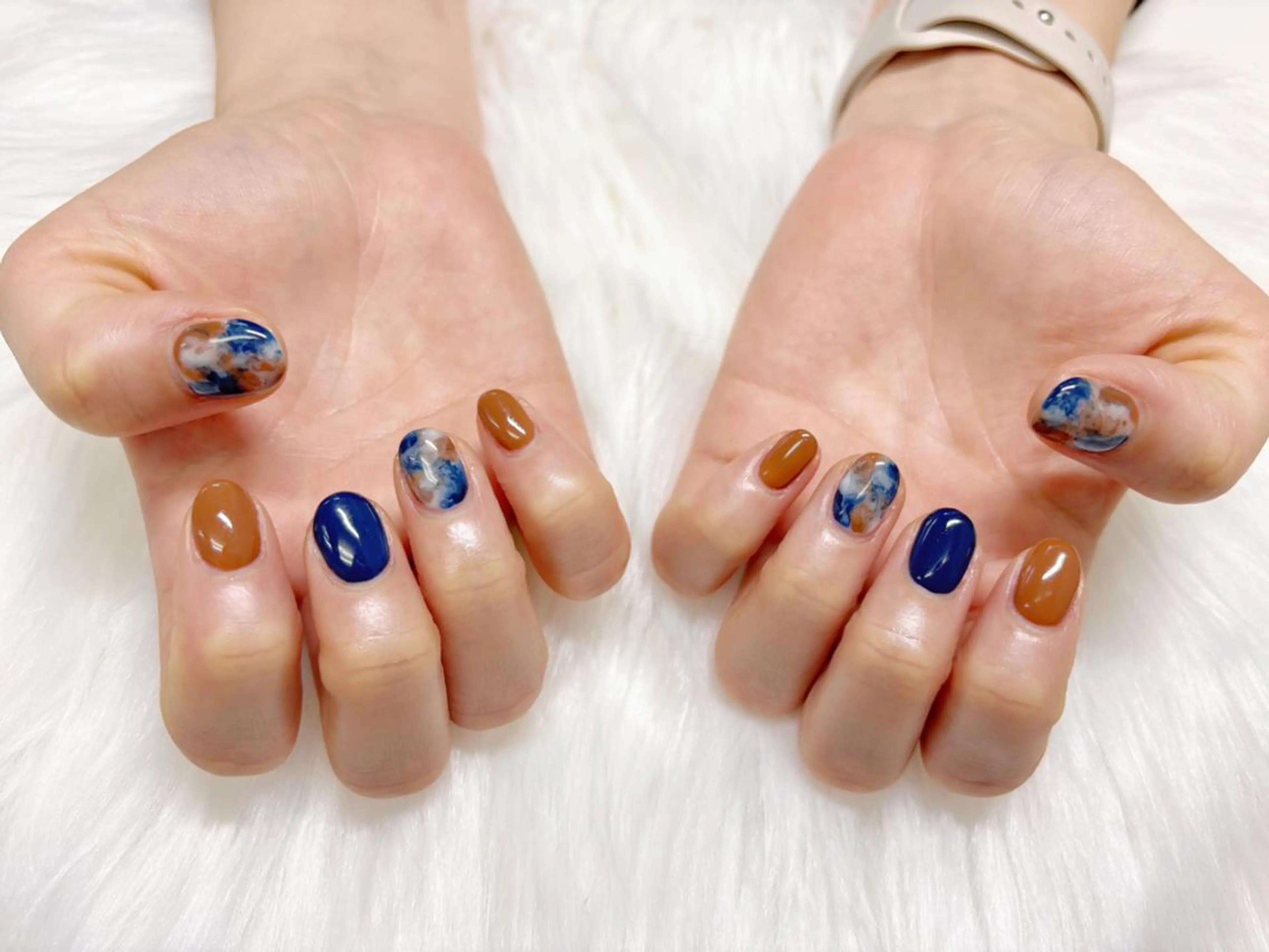 ネイル 長さ出し ジェルネイル 持ち込み パラジェル 春ネイル ハンドネイル リラネイル Aikenのネイルデザイン