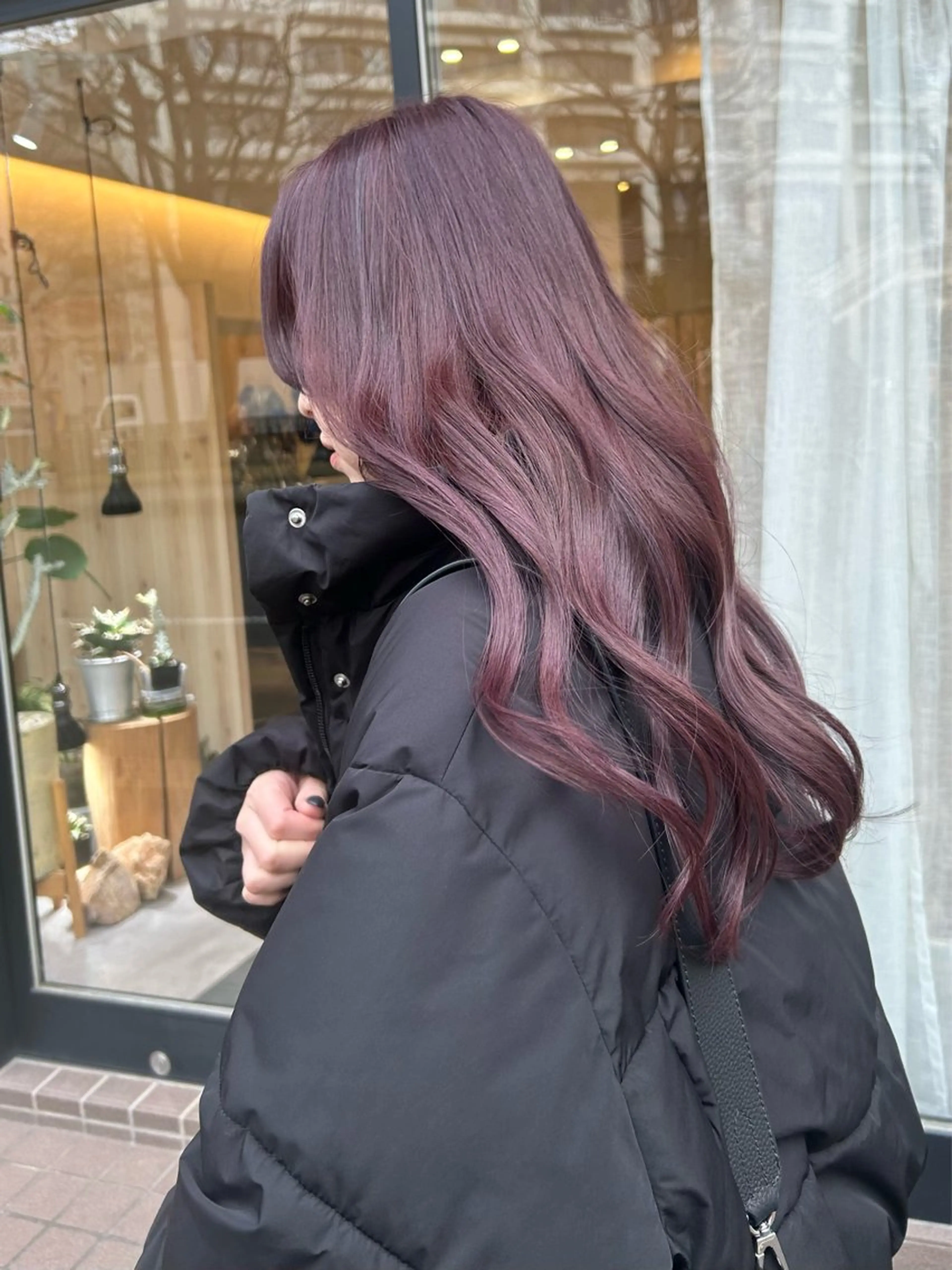 ロング aya kaのヘアスタイル