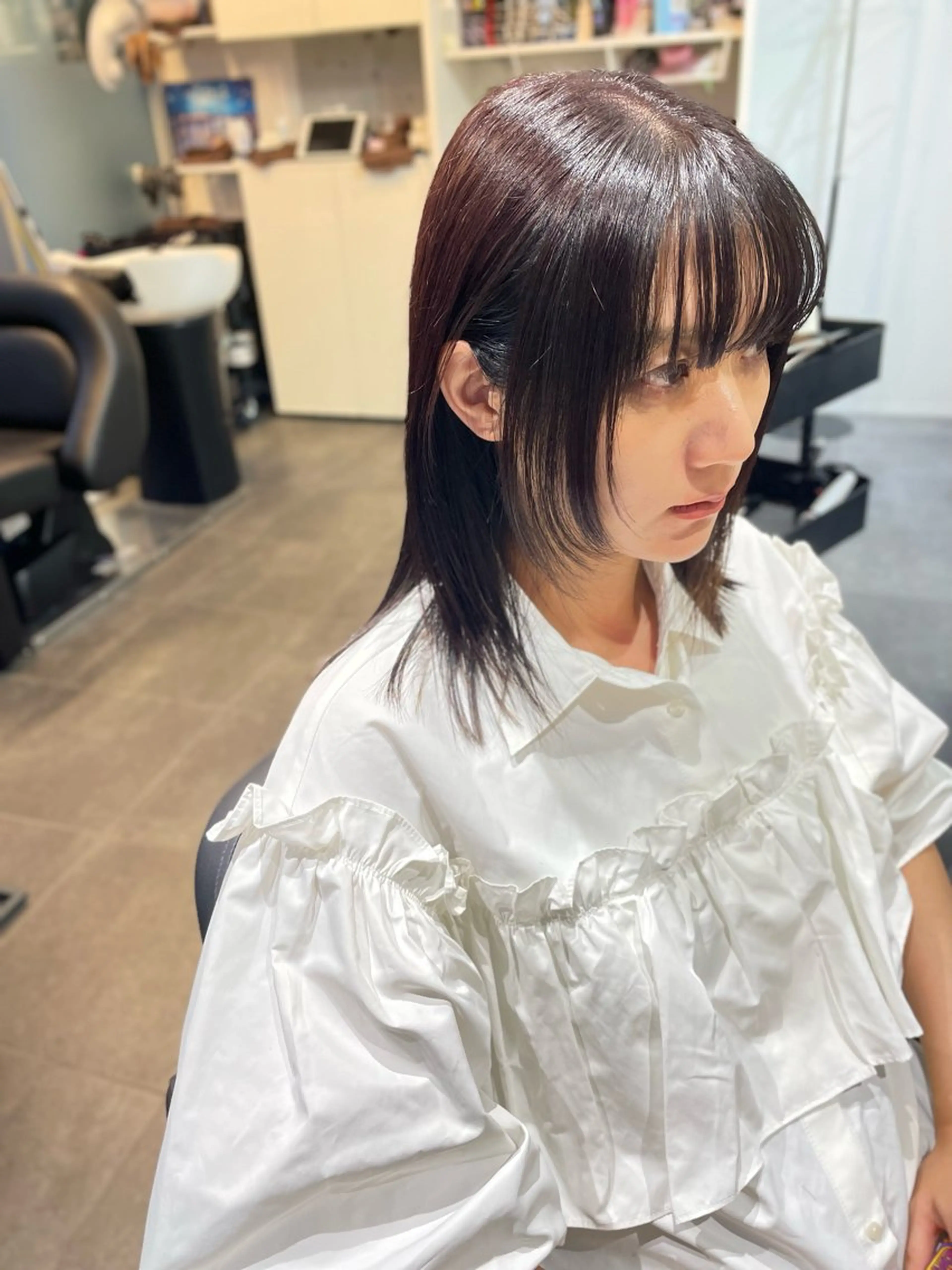 ミディアム YinYang所属・川﨑 章弘のヘアスタイル