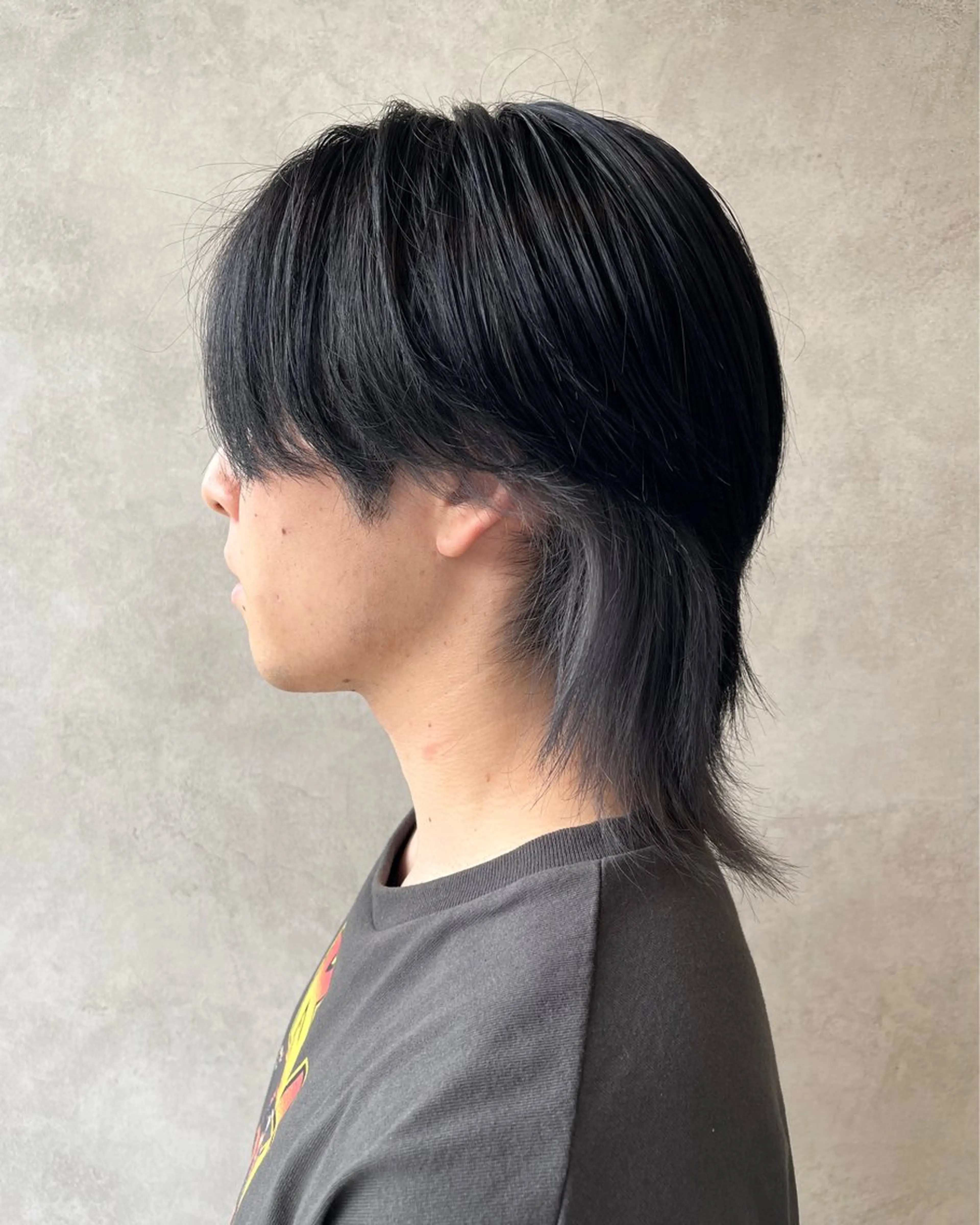 ショート ウルフカット カット 川口 颯也のヘアスタイル