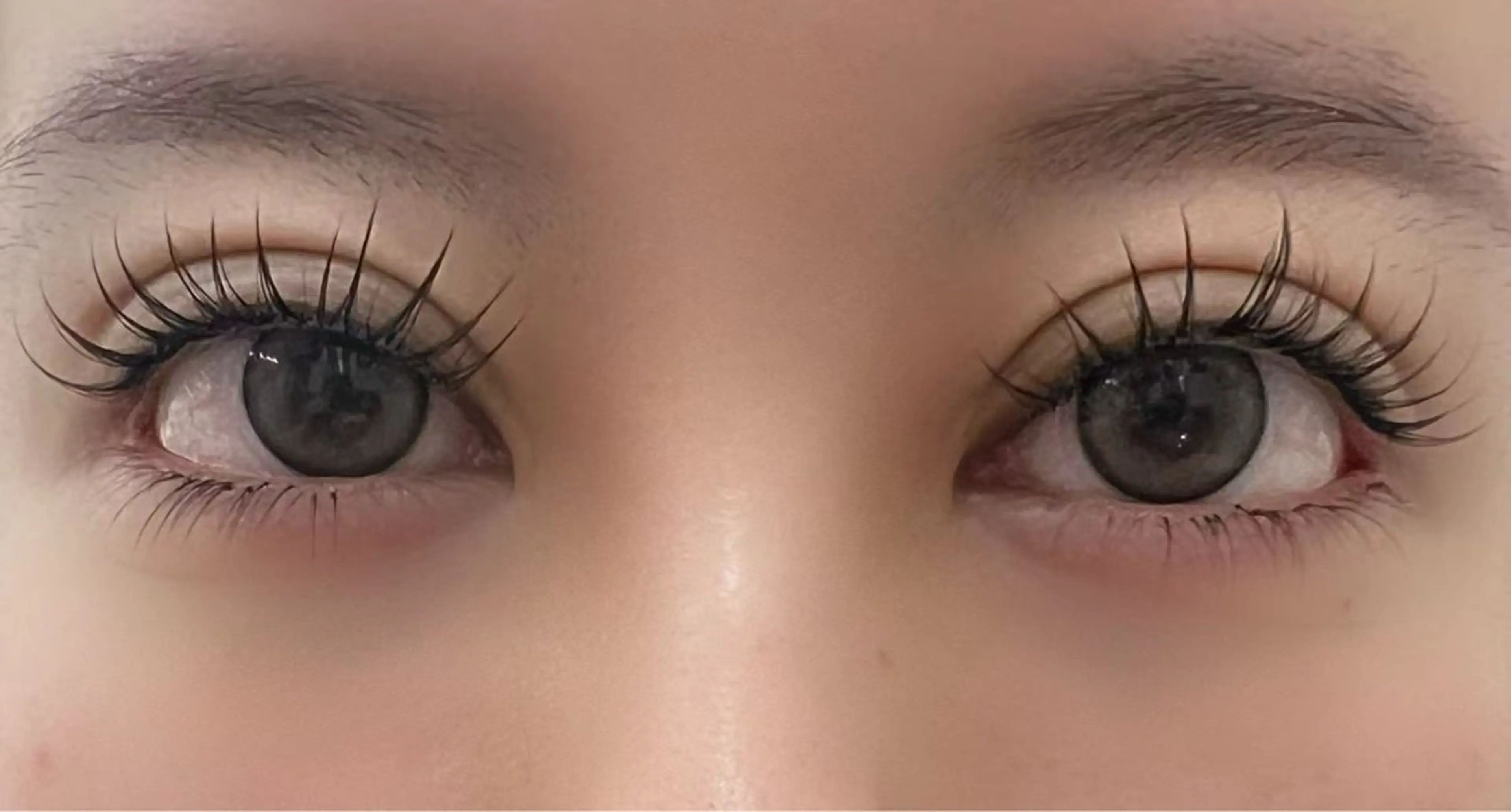 マツエク・マツパ ナチュラル ゆり❤️愛.ラッシュ AURAのマツエク・マツパデザイン