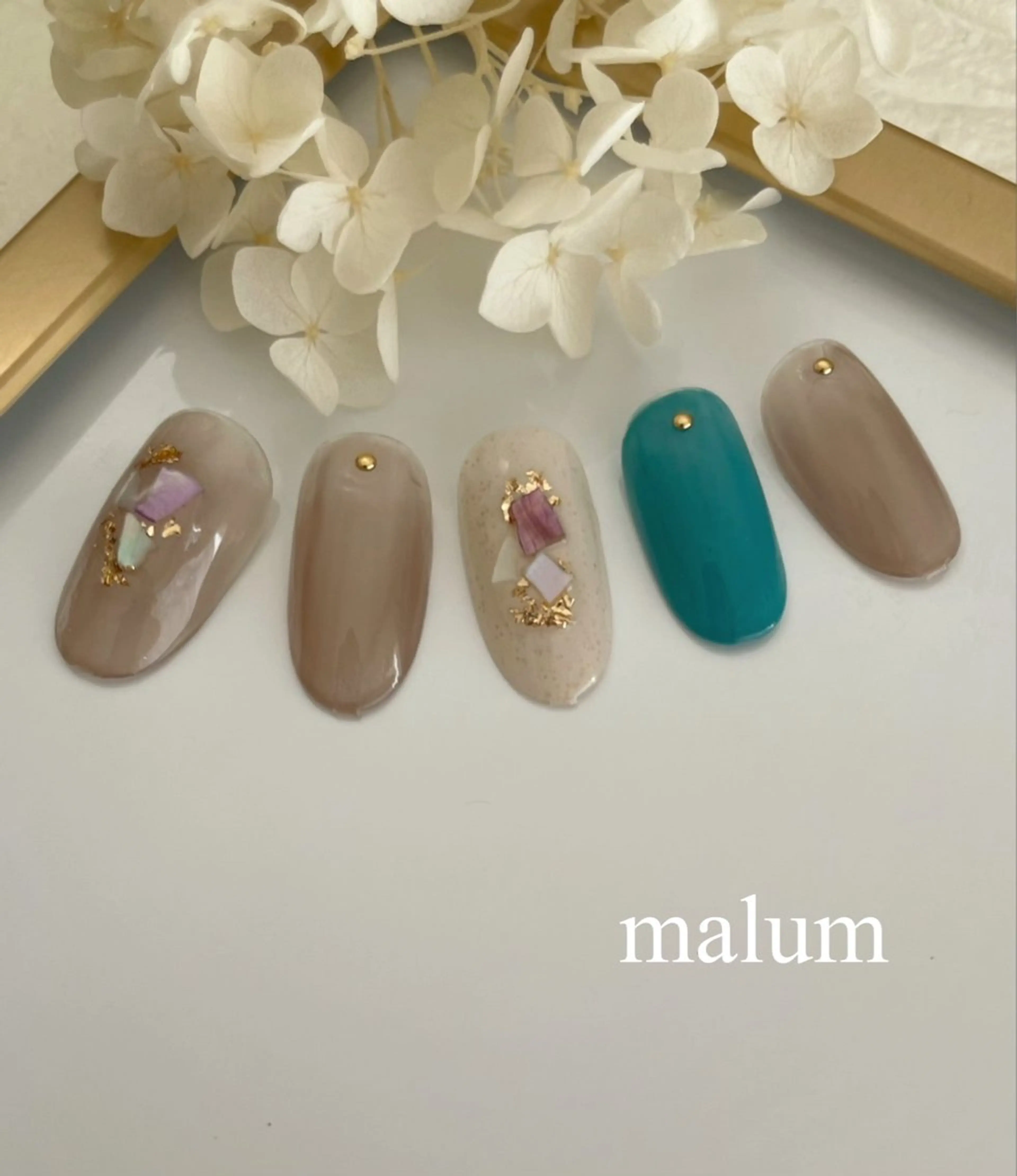 ネイル ハンドネイル malum nailのネイルデザイン