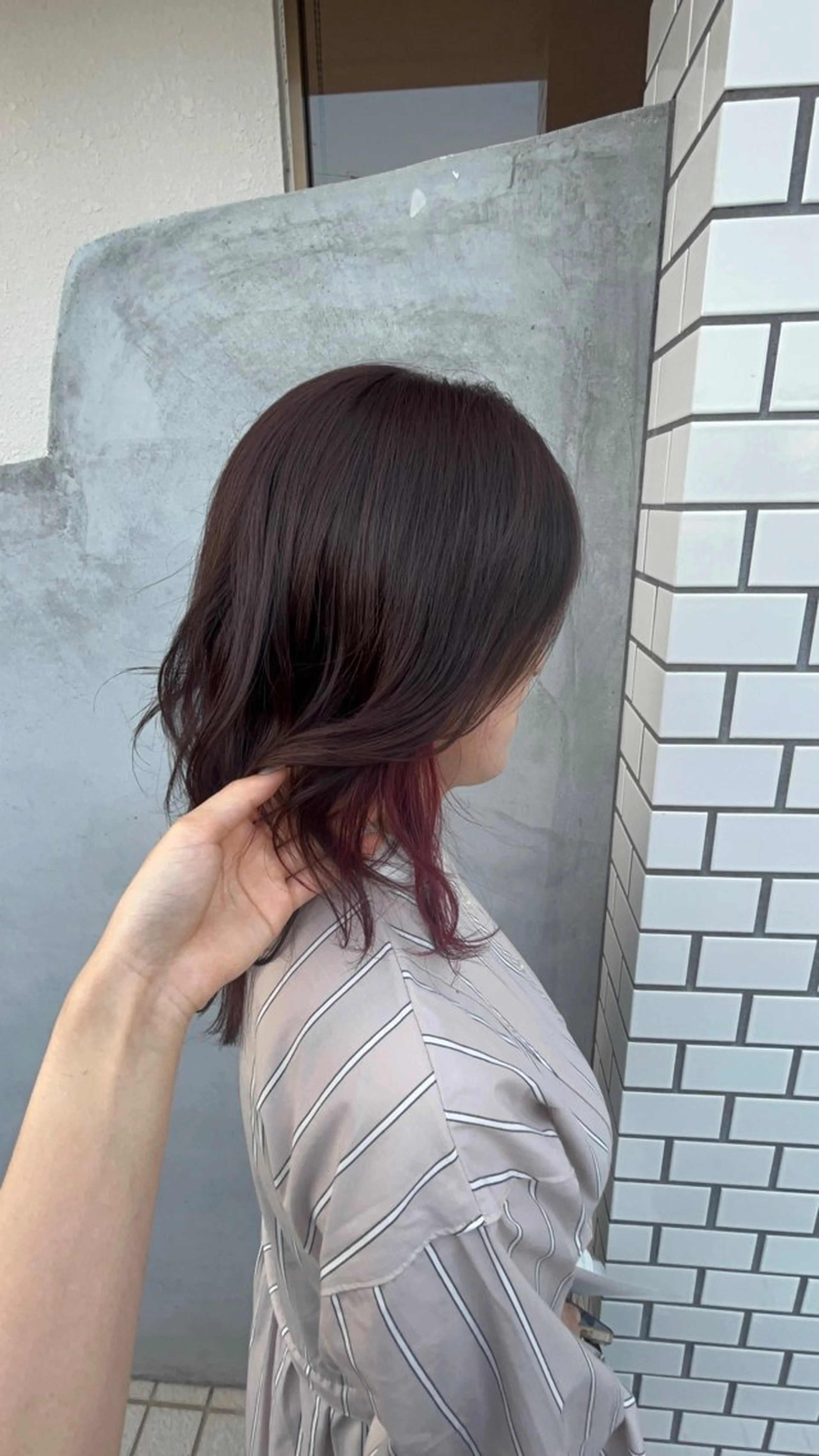 カラー ヘアカラー nook.【ヌーク】所属・yumi/ nook.【ヌーク】のヘアスタイル