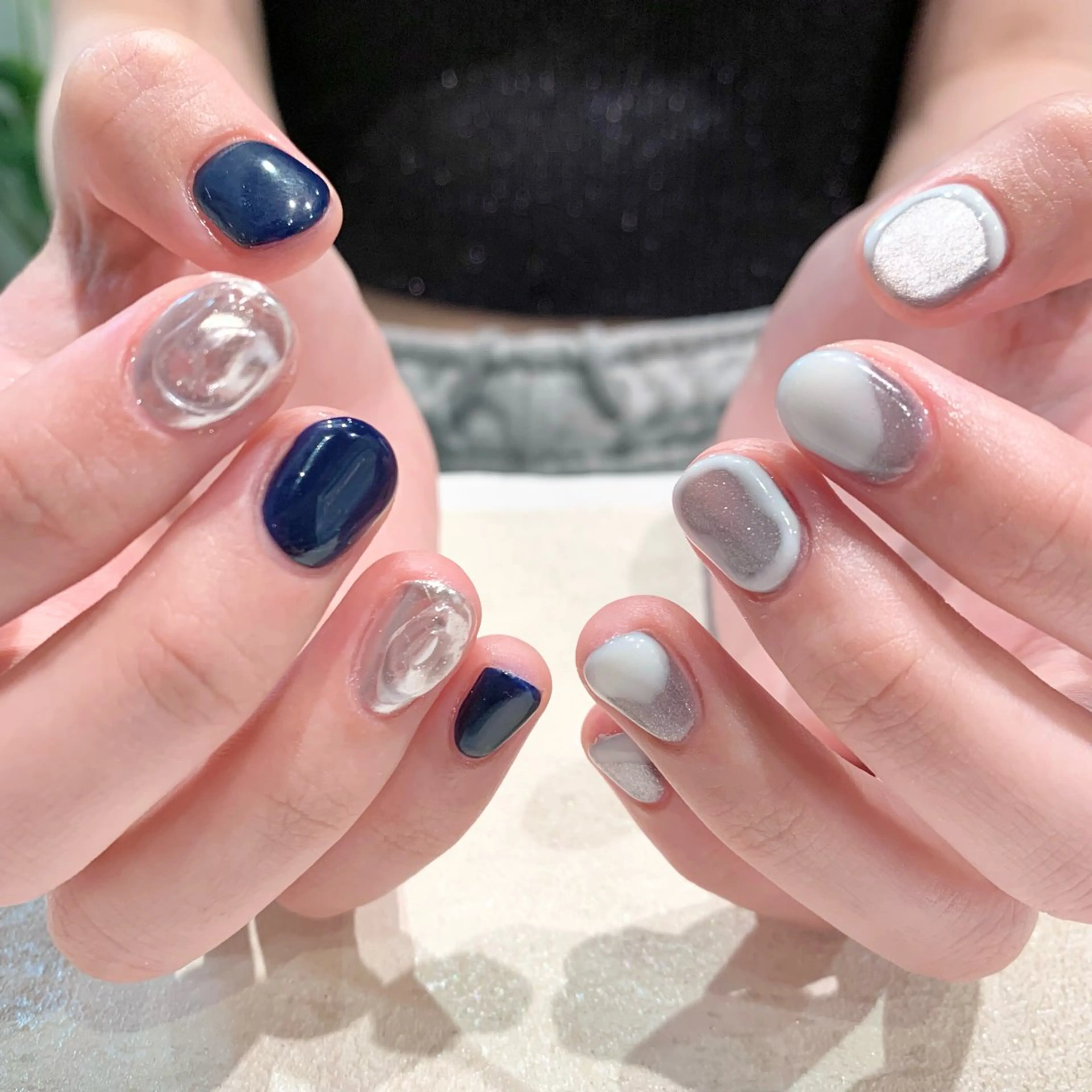 ネイル ハンドネイル ecrin 💎 mayuのネイルデザイン