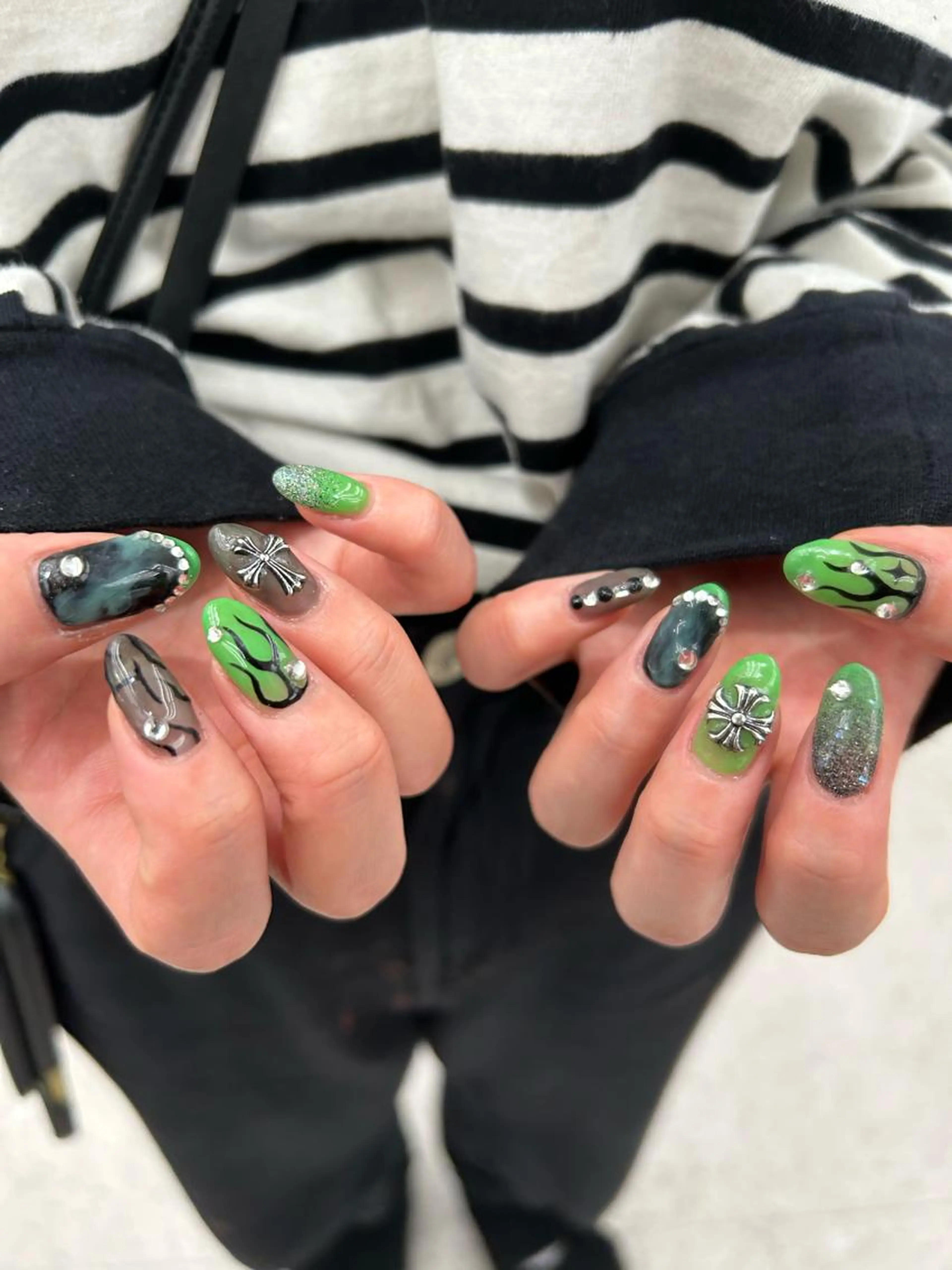 【パラジェル】🩵【12月限定❕】クーポン🩵🎄オフ/ケア込み持ち込みアート❕の写真