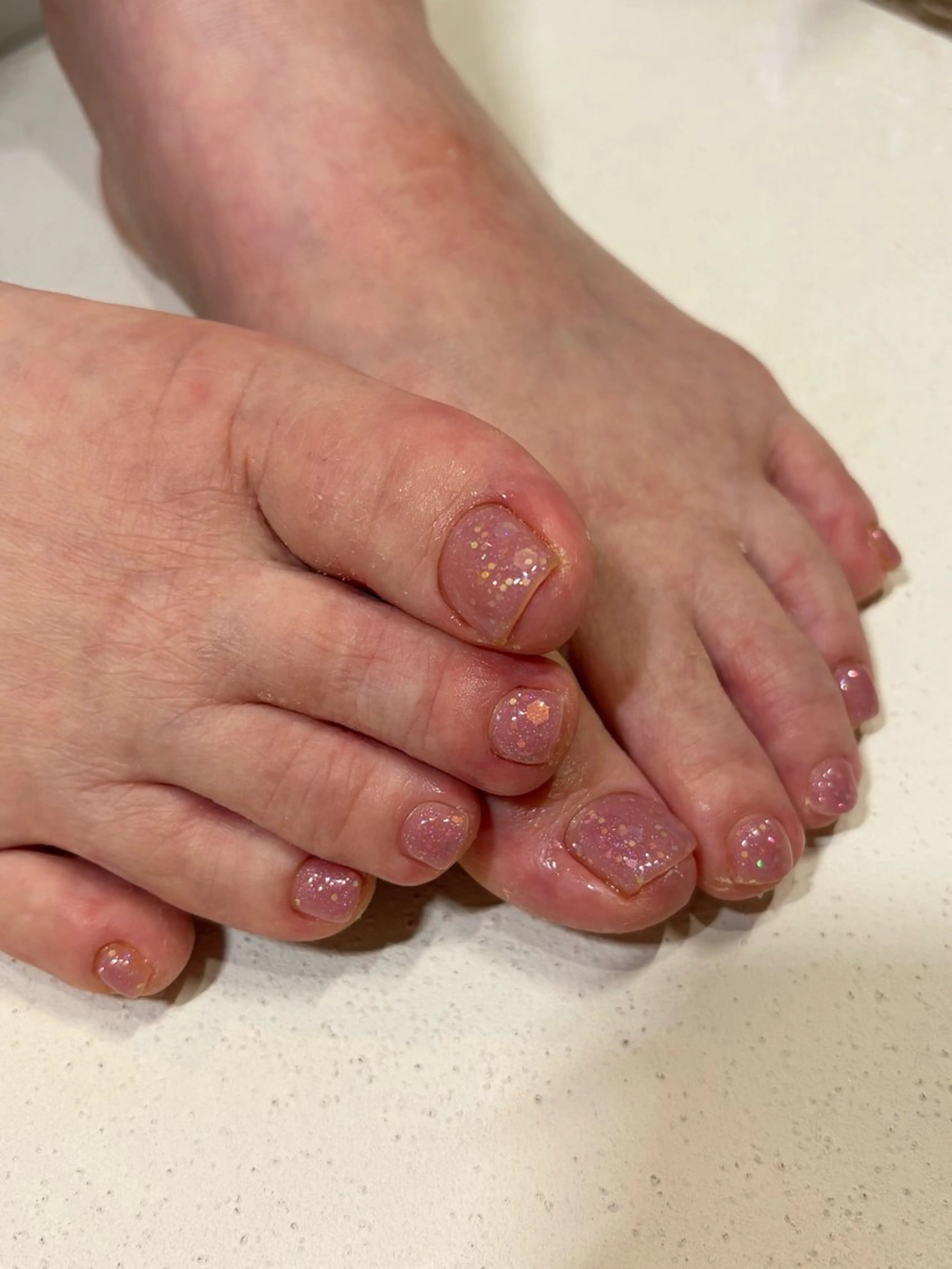 ネイル フットネイル 東 萌恵香のネイルデザイン