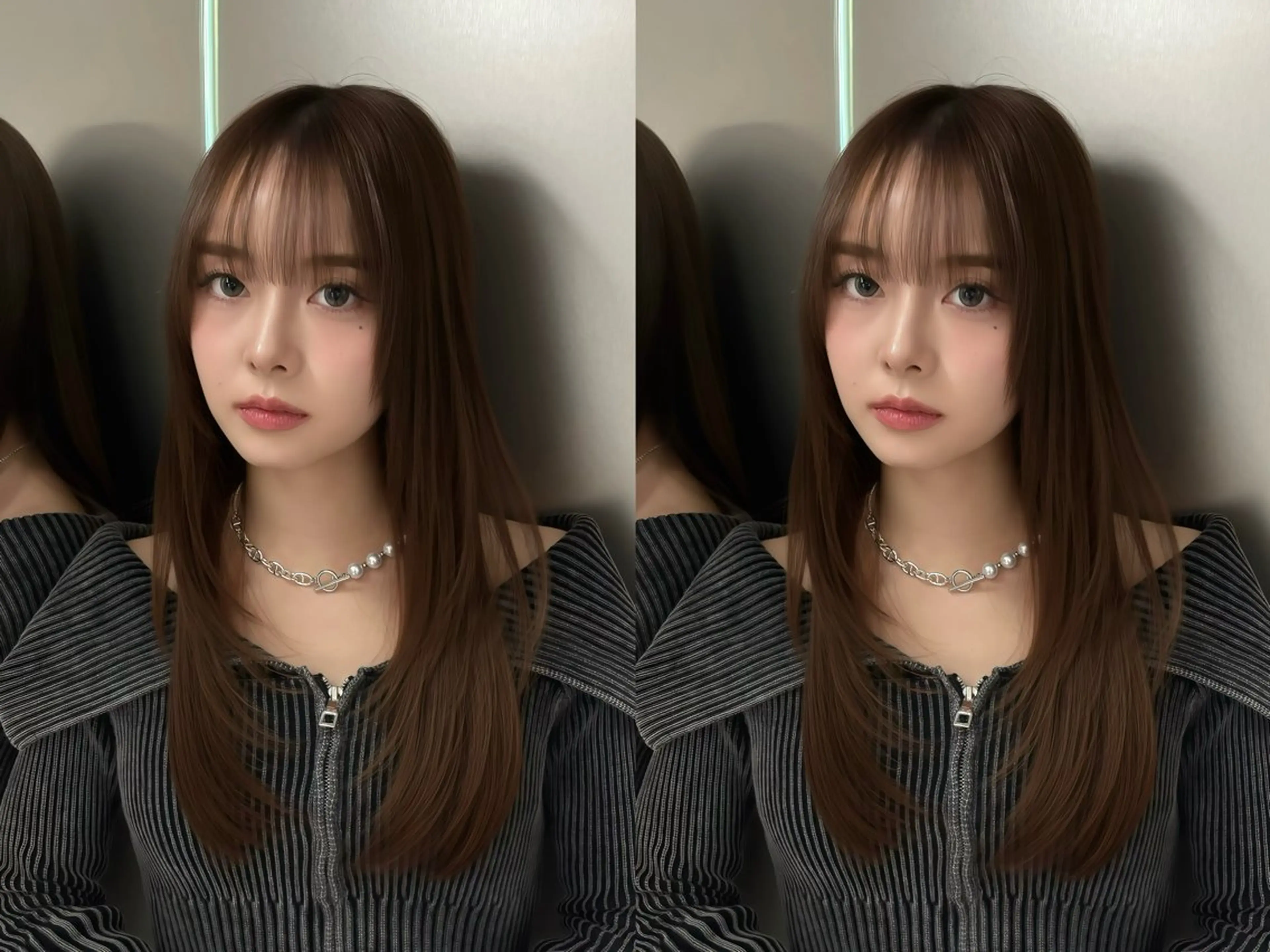 ロング sand clear横浜本店所属・似合わせレイヤー🌟 巻ける縮毛矯正みつきのヘアスタイル