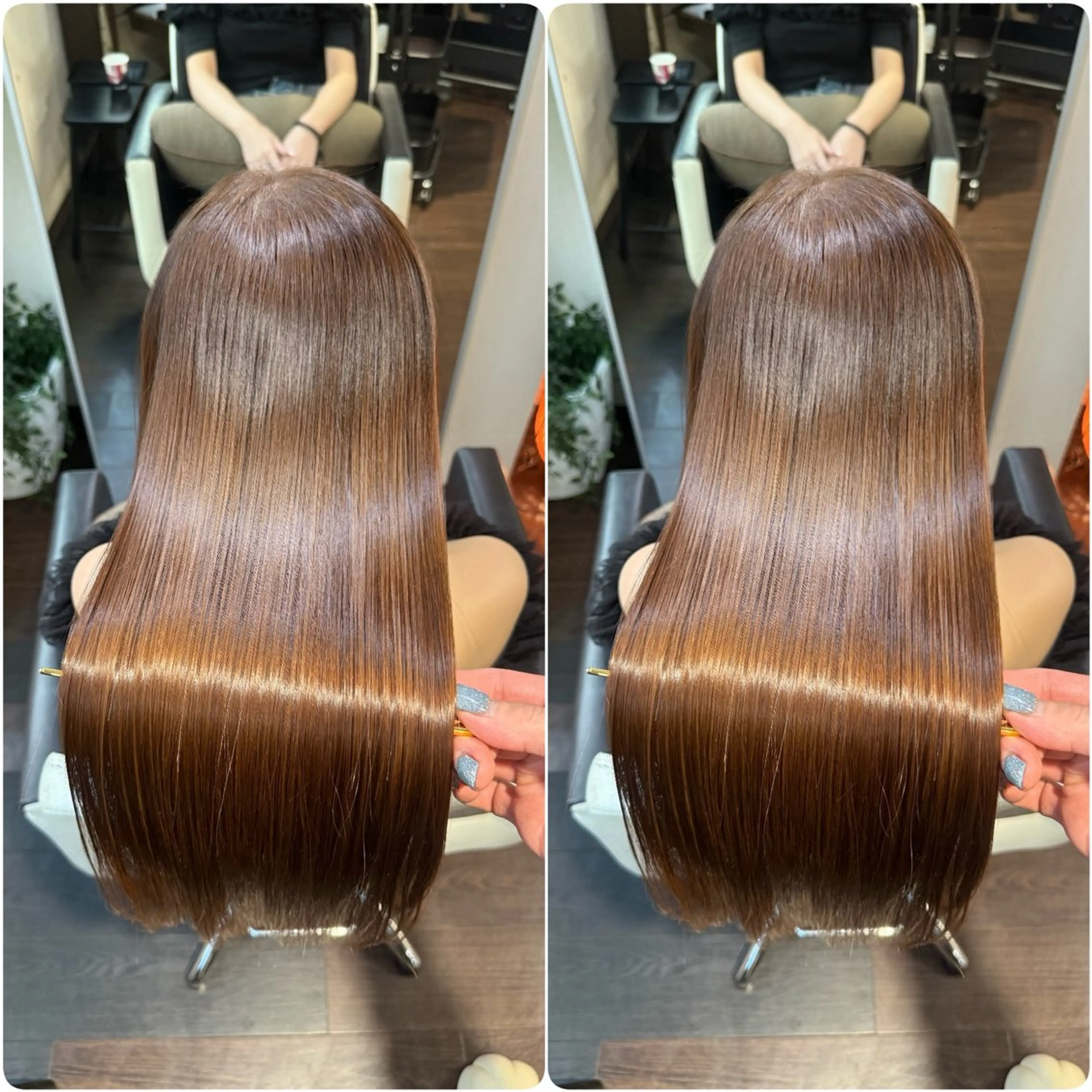 ロング カラー 縮毛矯正 🌸ULTOWA🌸 髪質改善/縮毛/店長のヘアスタイル