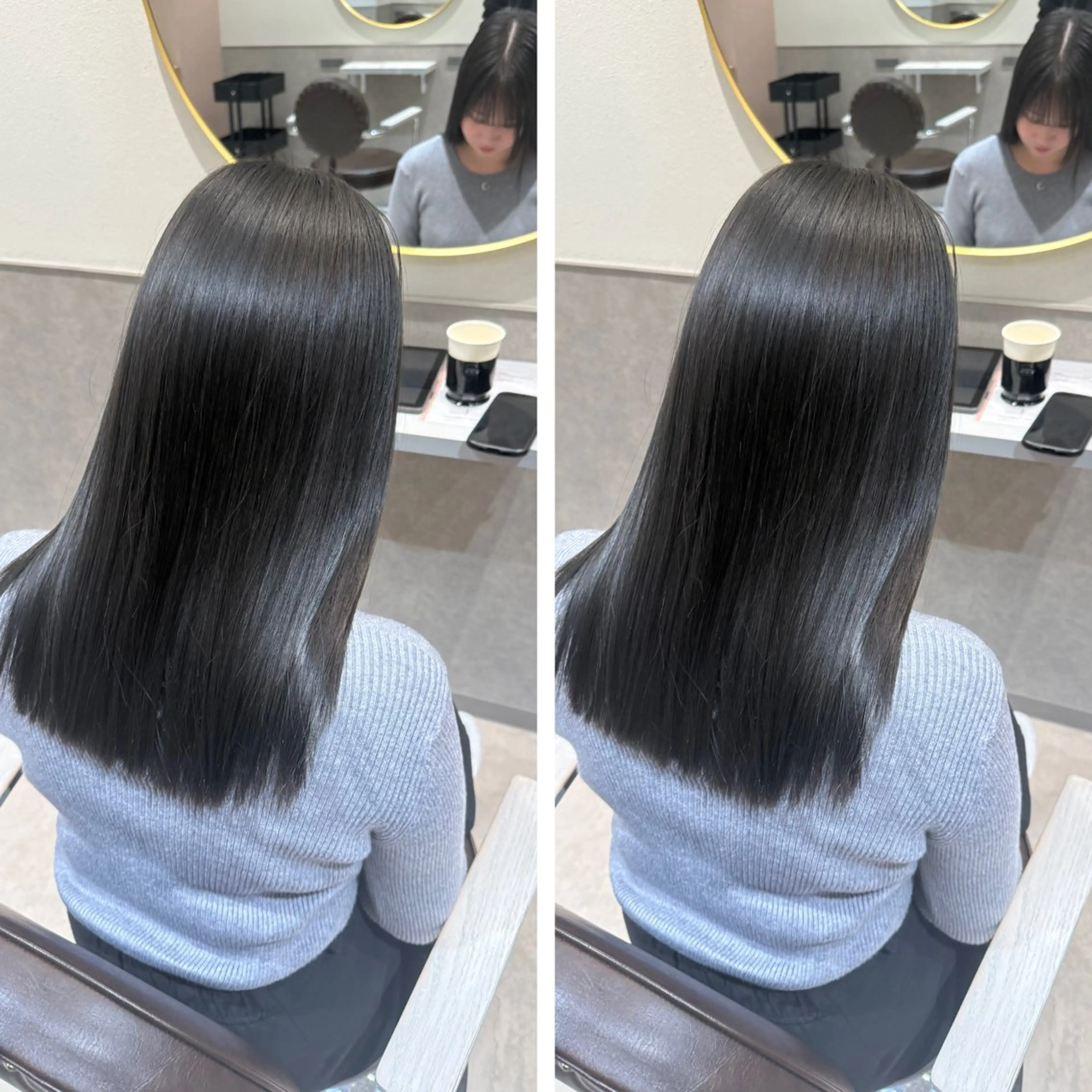 ミディアム カラー カット ヘアカラー トリートメント eN° by youres hair 銀座店所属・髪質改善カラー/銀座 /縮毛矯正/森田のヘアスタイル