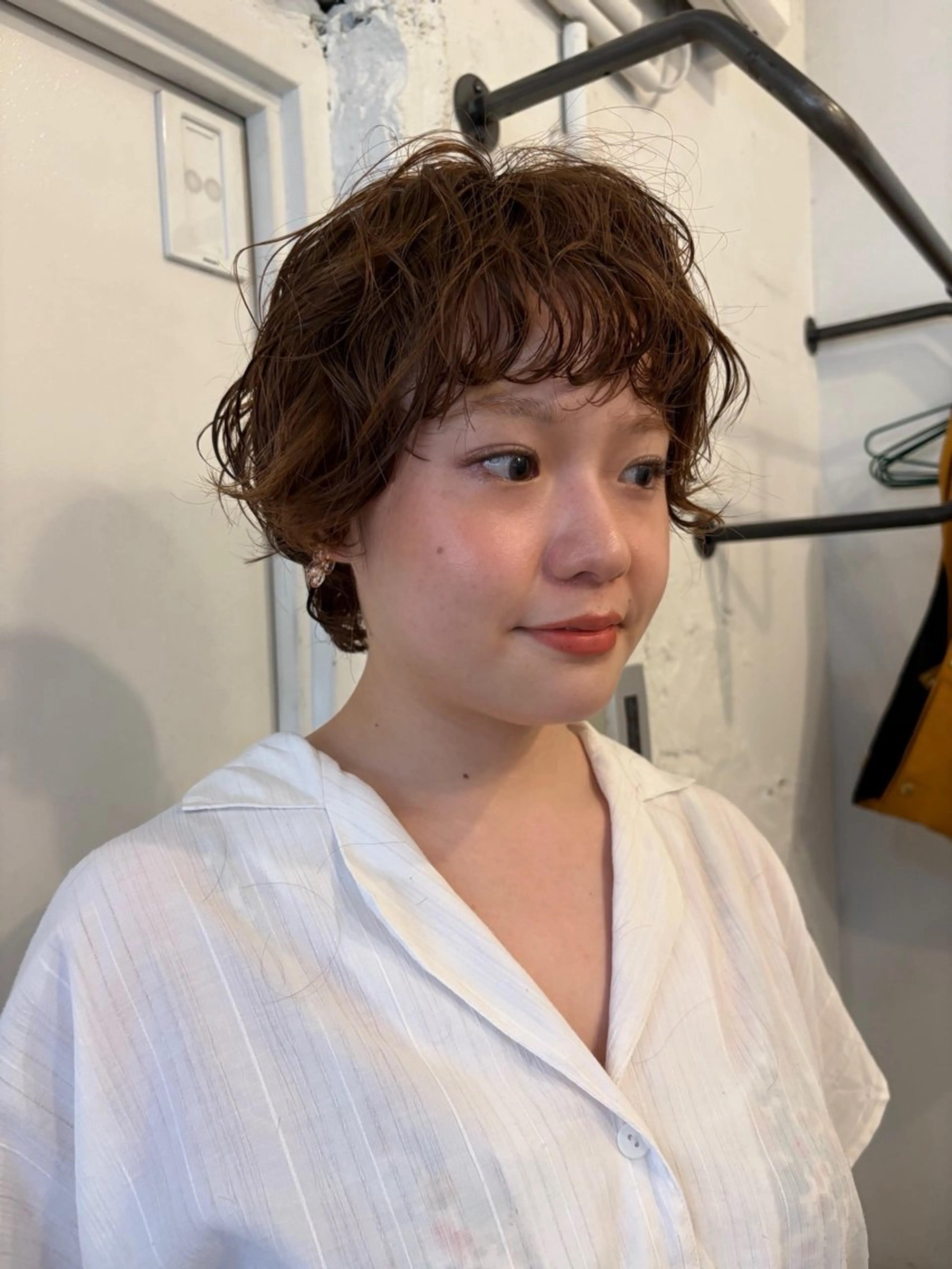 ショート パーマ ✴︎UNU ✴︎モエカのヘアスタイル