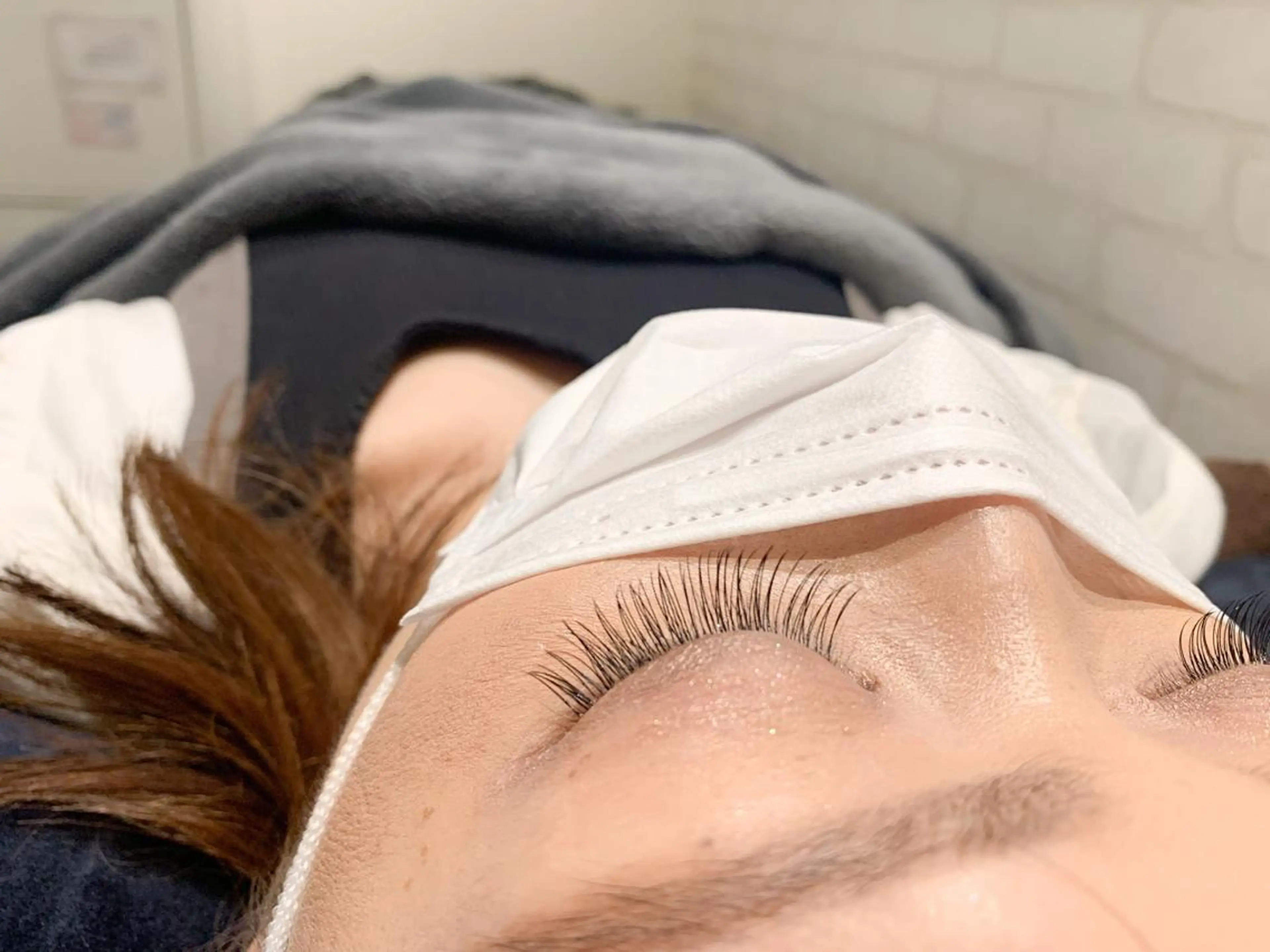 マツエク・マツパ Cカール フラットラッシュ luna所属・【luna】 sakiのマツエク・マツパデザイン