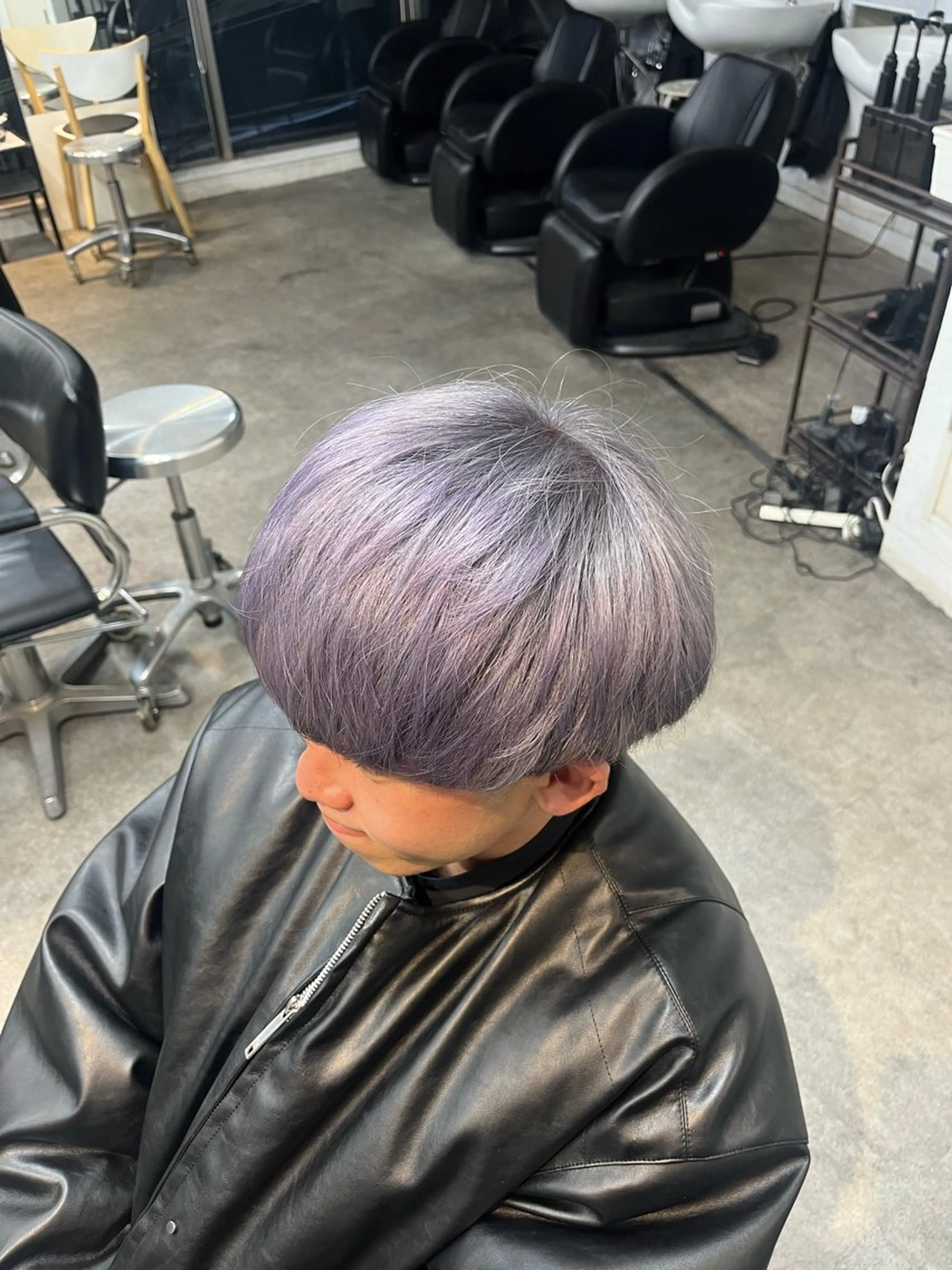 カラー メンズ ヘアカラー 透明感カラー ／ カット ／ コハのヘアスタイル