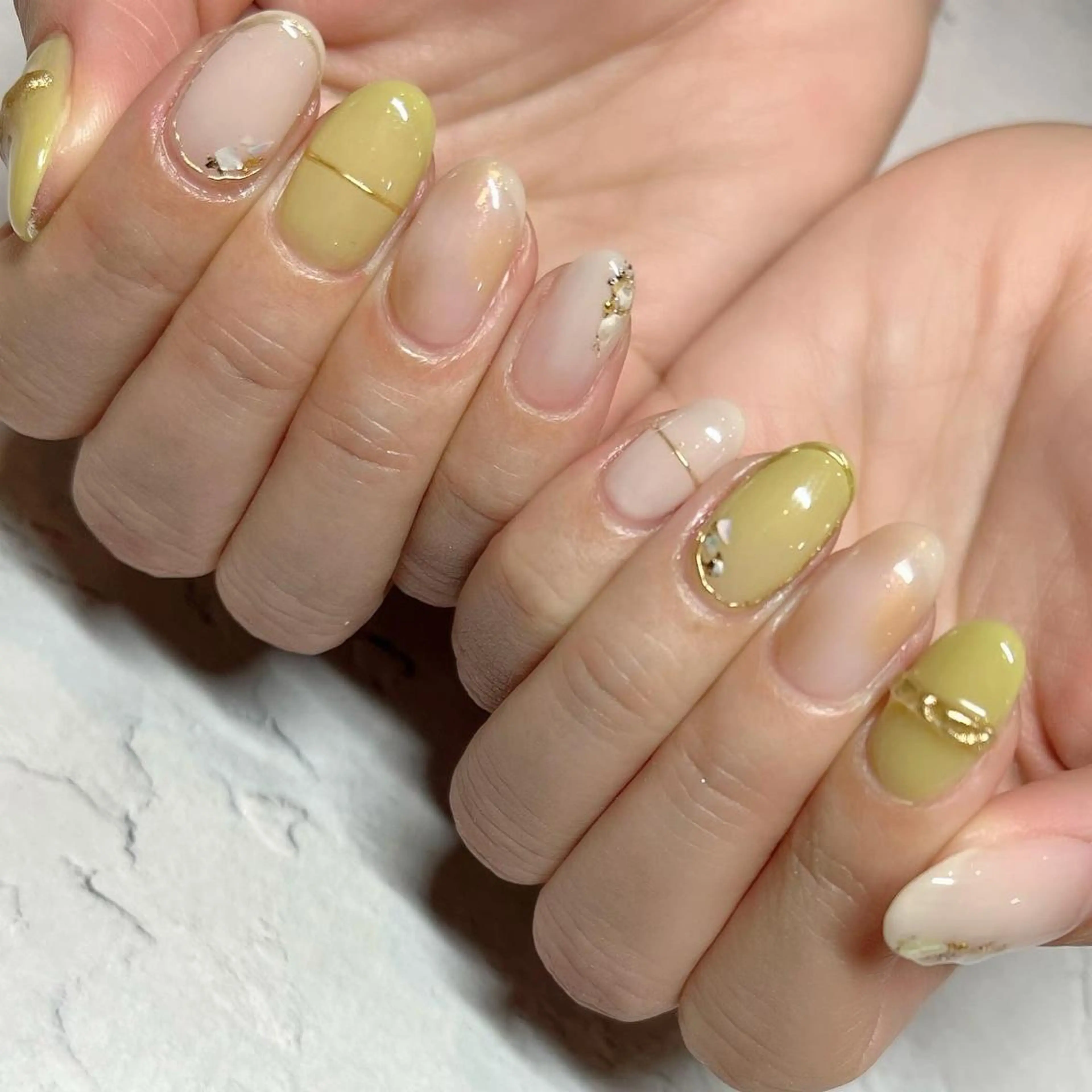 ネイル ハンドネイル Sympa:) YURIKAのネイルデザイン