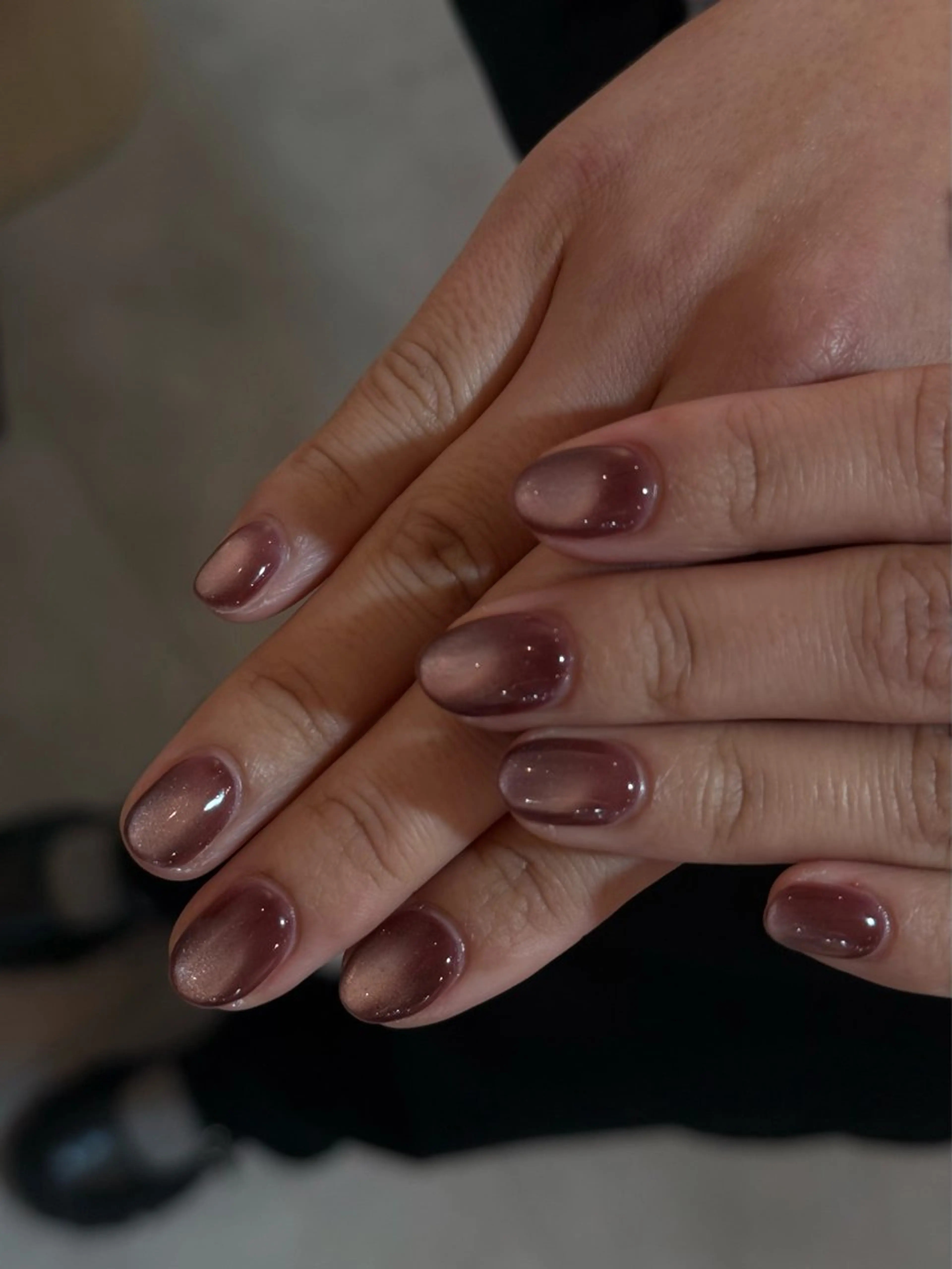 ネイル マグネットネイル ハンドネイル tiffin SAKURAのネイルデザイン